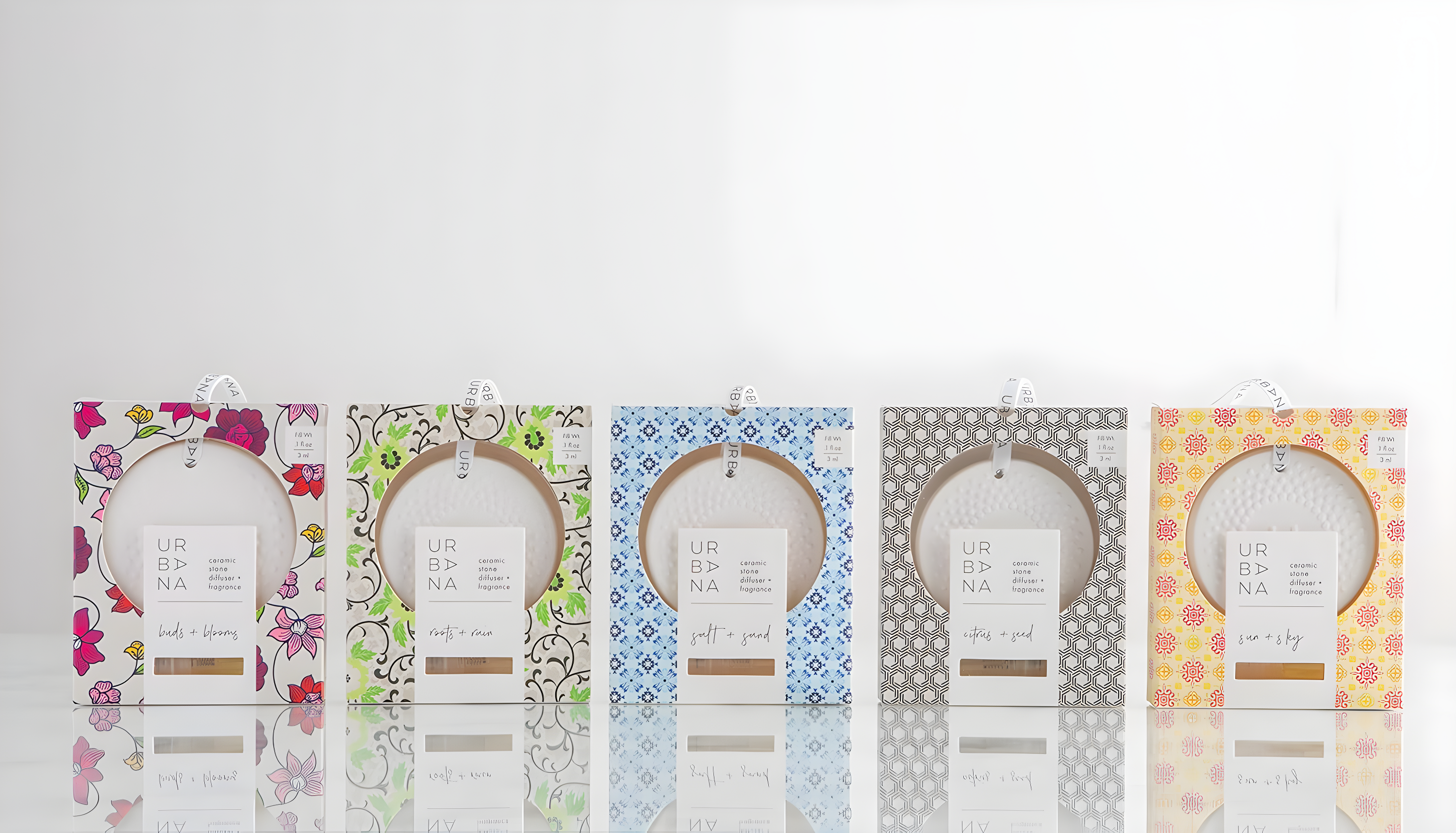 Urbana Ceramic Stone Diffuser - Buds And Blooms