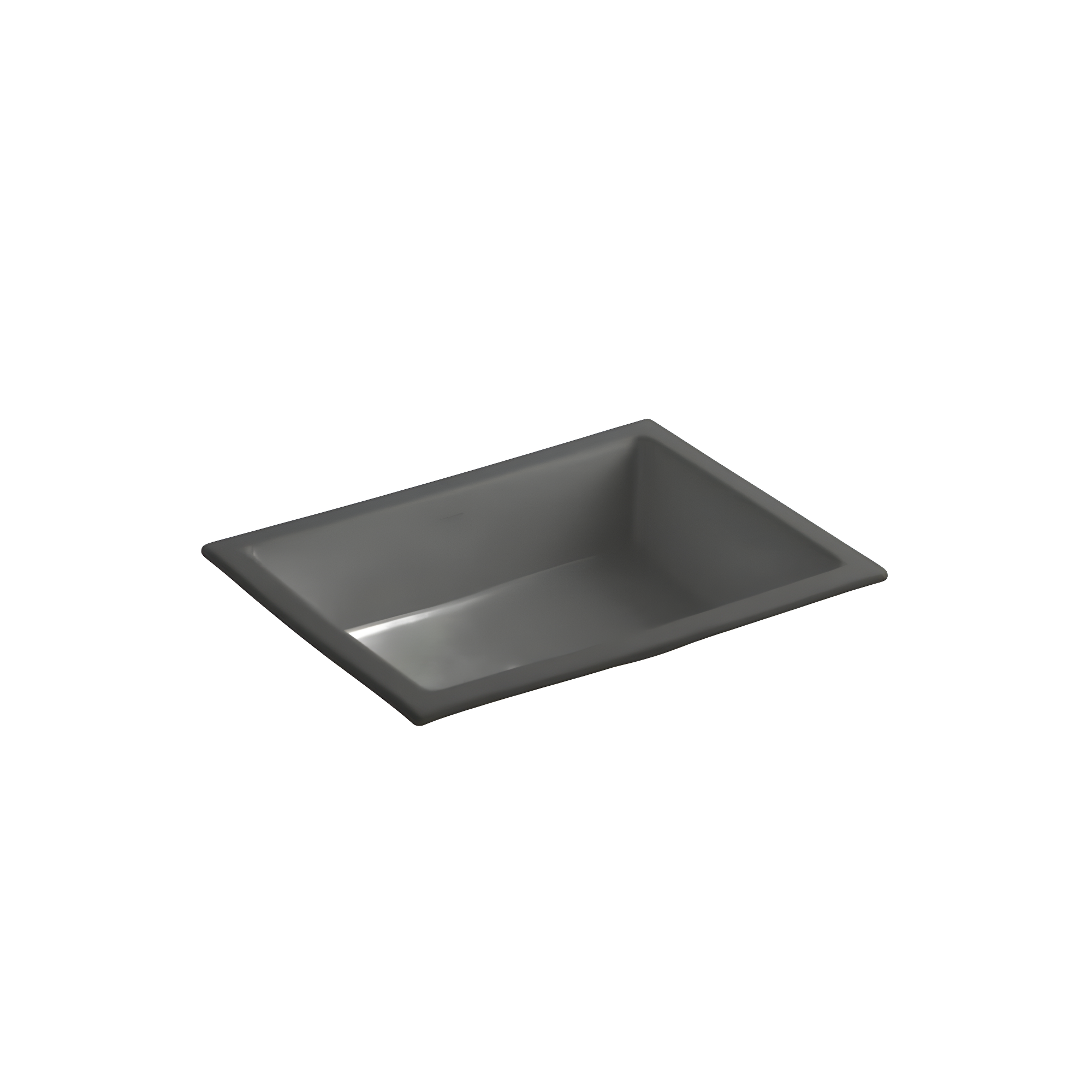 Verticyl Rectangular Undermount Bathroom Sink with Overflow