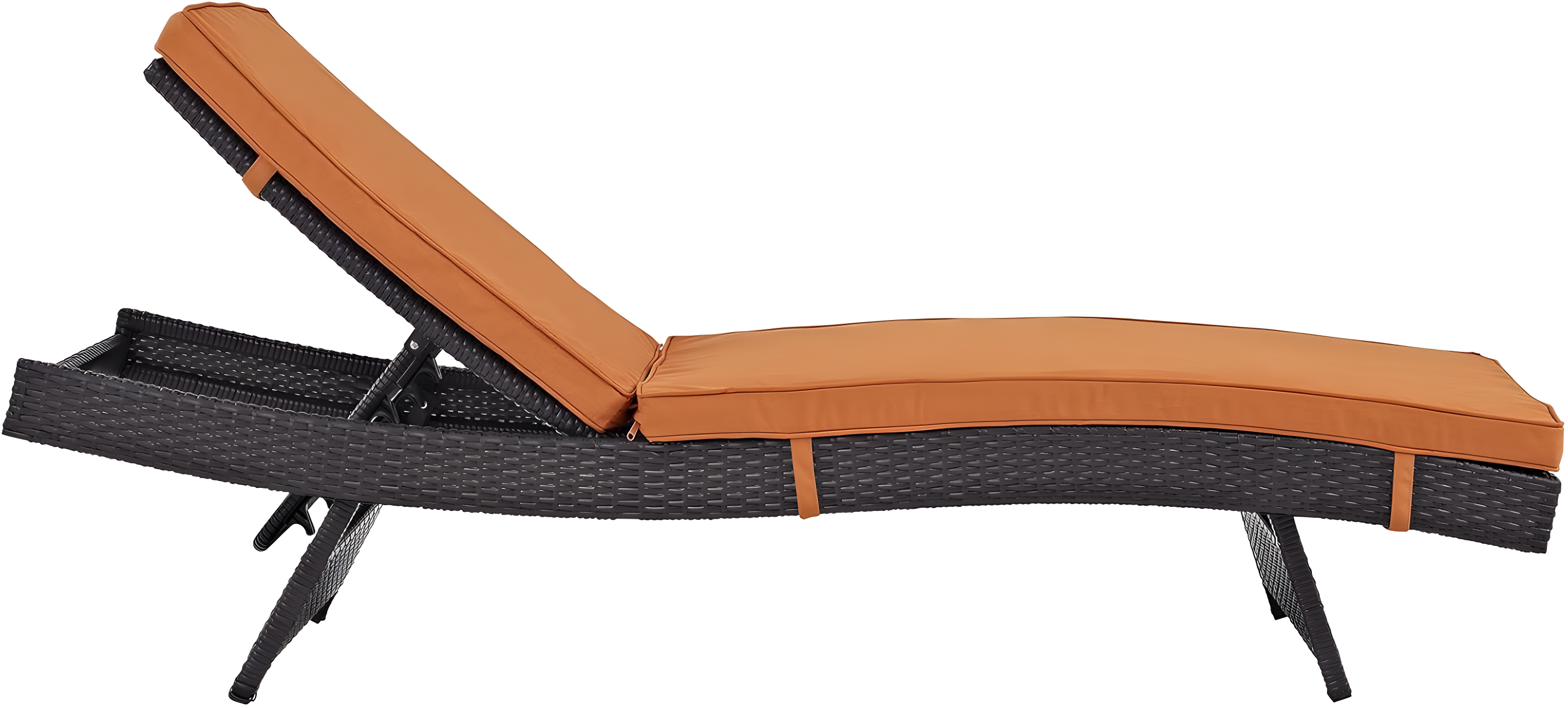 Modway Gather Synthetic Rattan Weave Outdoor Chaise Lounges by Modway (Set of 2)