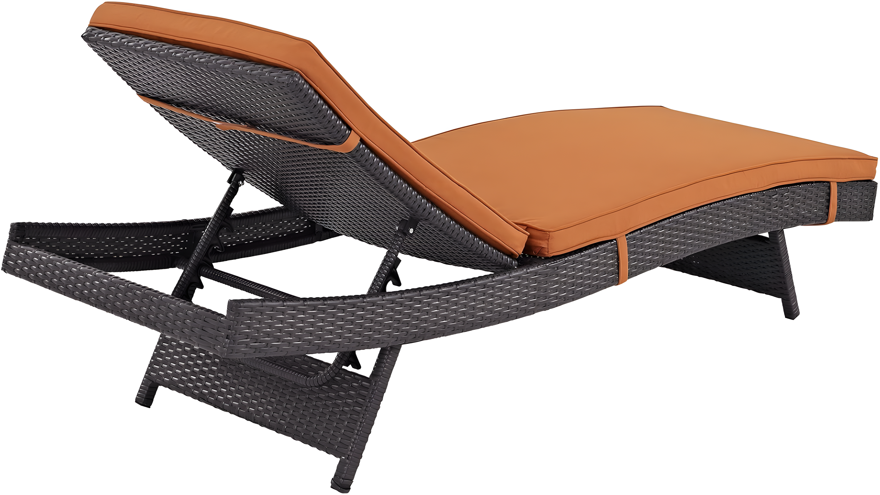Modway Gather Synthetic Rattan Weave Outdoor Chaise Lounges by Modway (Set of 2)
