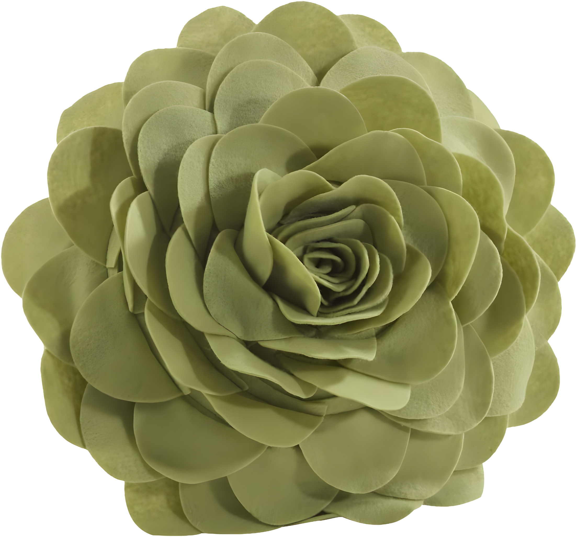 Saro Felt Collection Appliqued Felt Throw Pillow