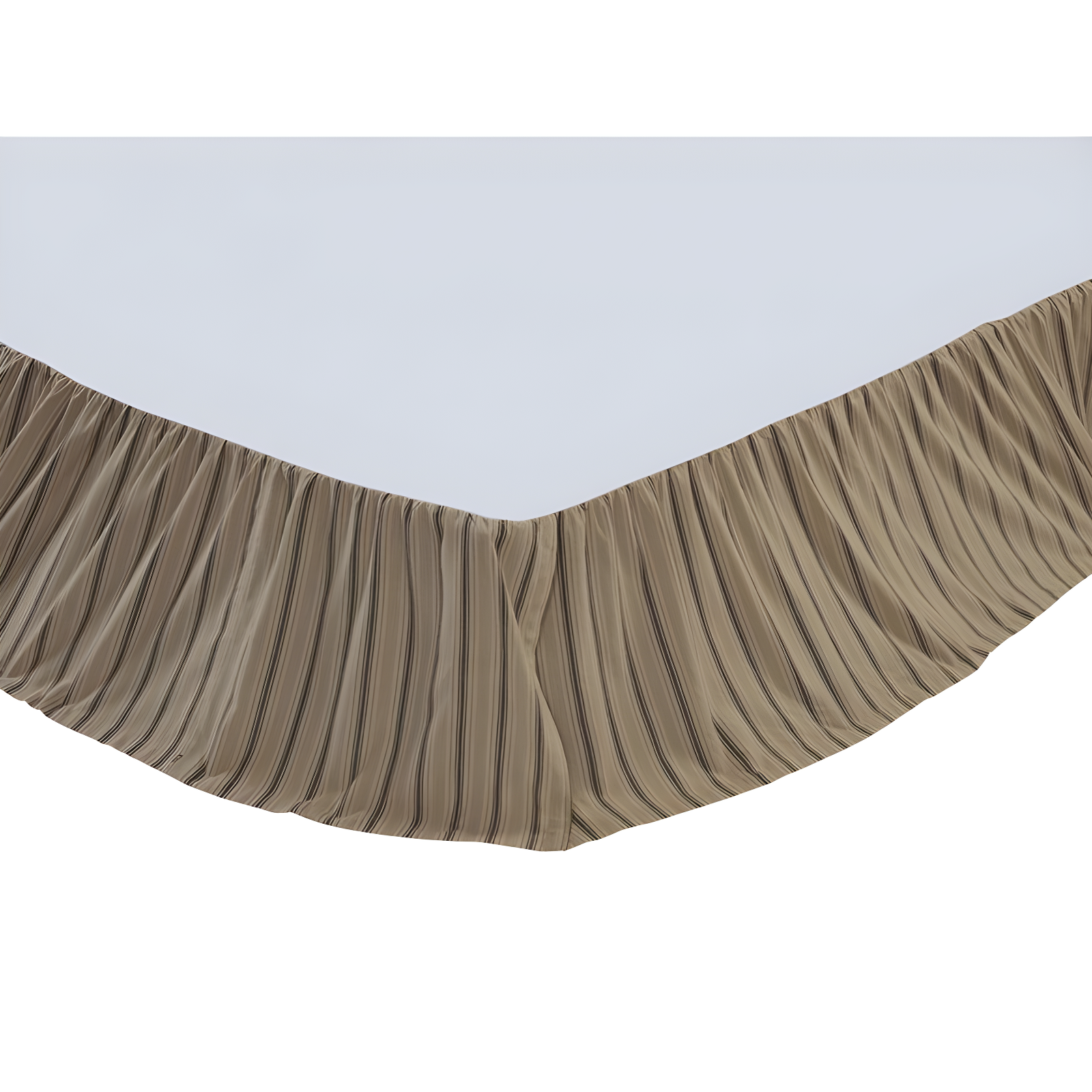 VHC Brands Sawyer Mill Ruffled Bed Skirt
