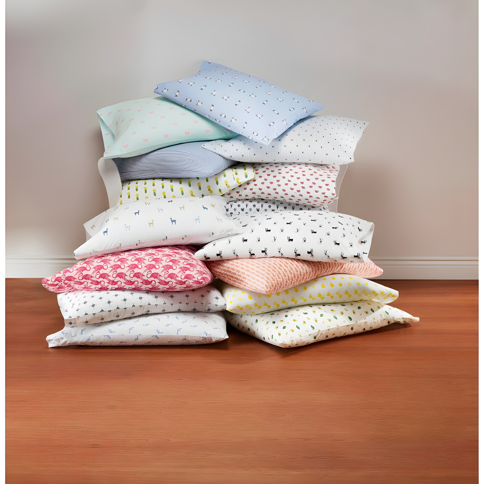 Oxford 200 Thread Count Striped 100% Cotton Percale Sheet Set