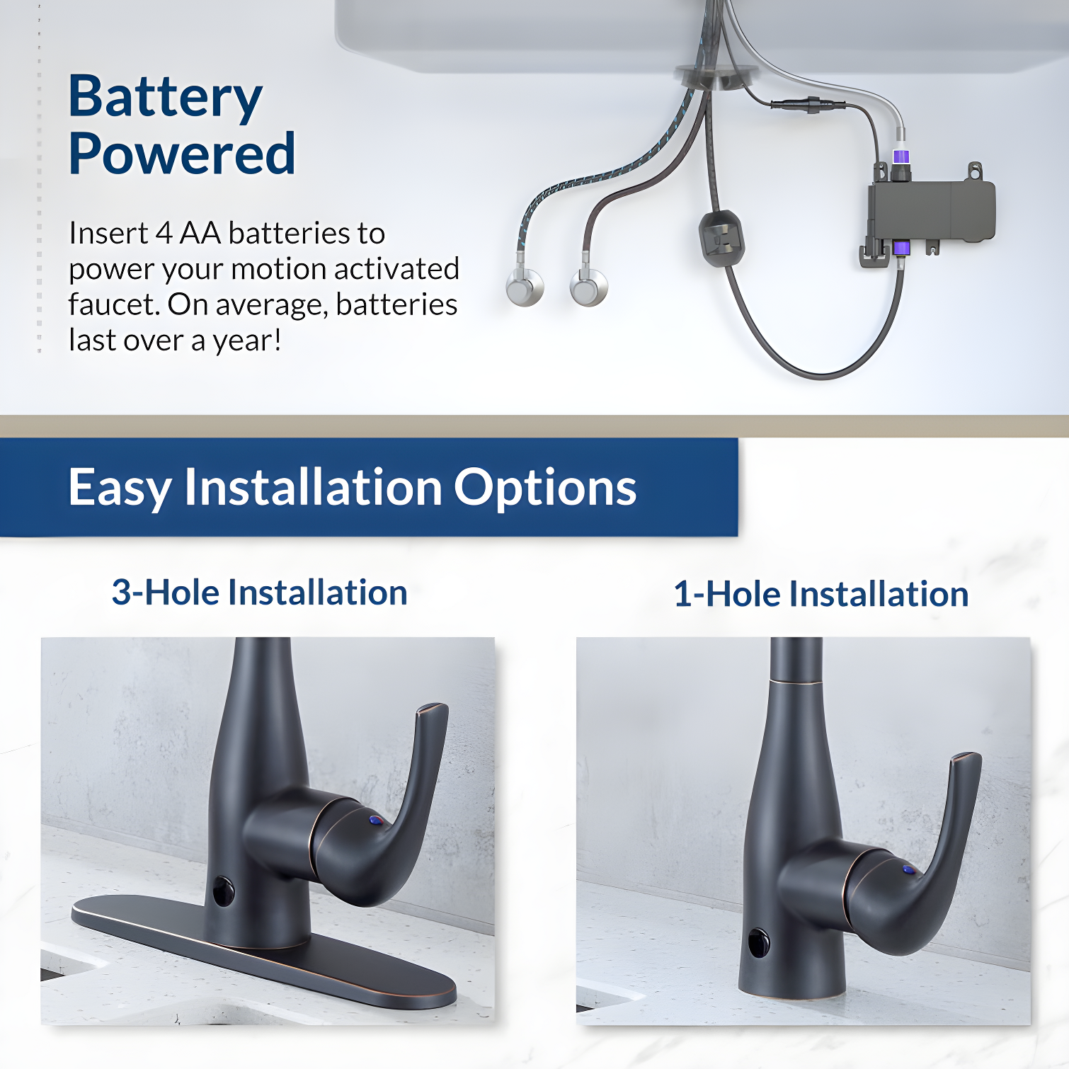 Bio Bidet by BEMIS Bio Bidet By BEMIS Pull Down Touchless Kitchen Faucet UP7000BN