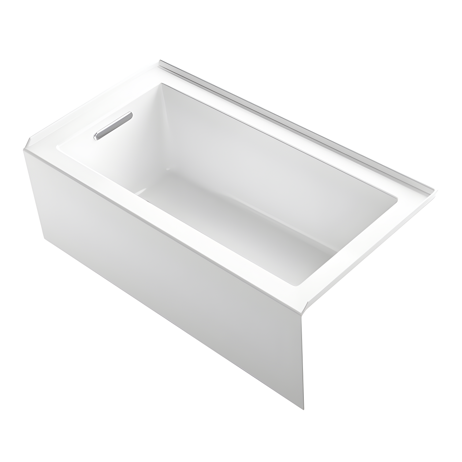 Underscore 60" x 32" Alcove Soaking Bathtub