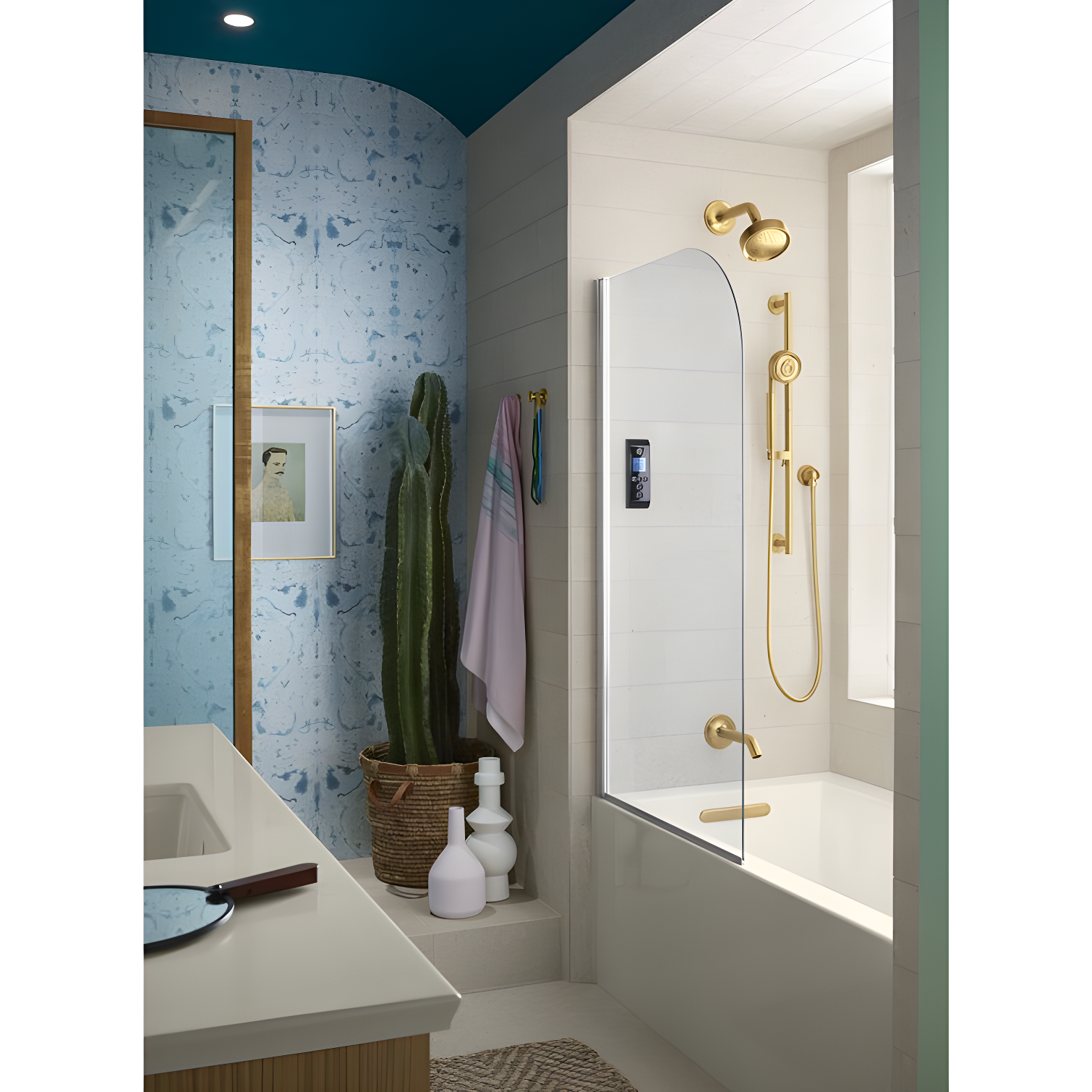 Underscore 60" x 32" Alcove Soaking Bathtub