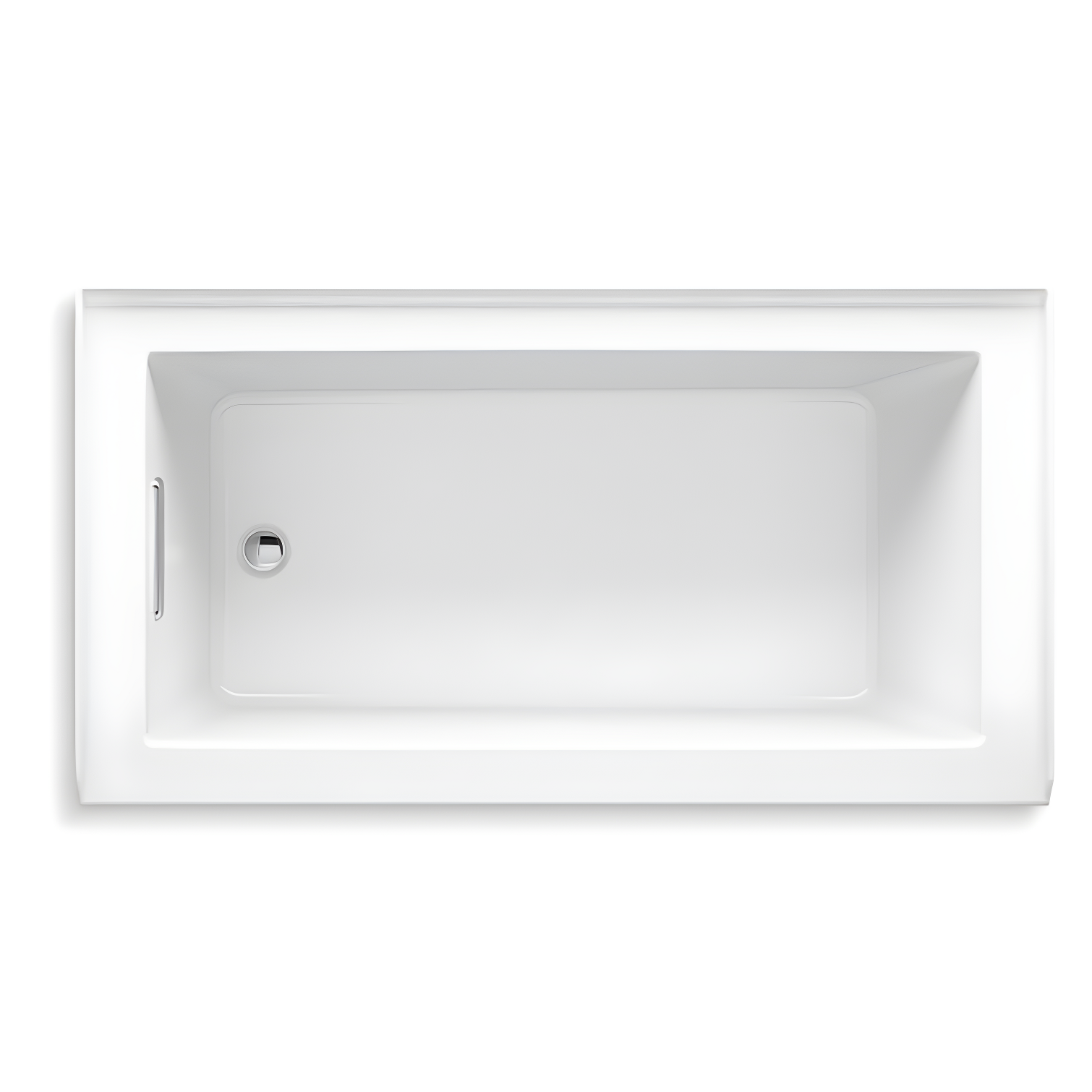 Underscore 60" x 32" Alcove Soaking Bathtub