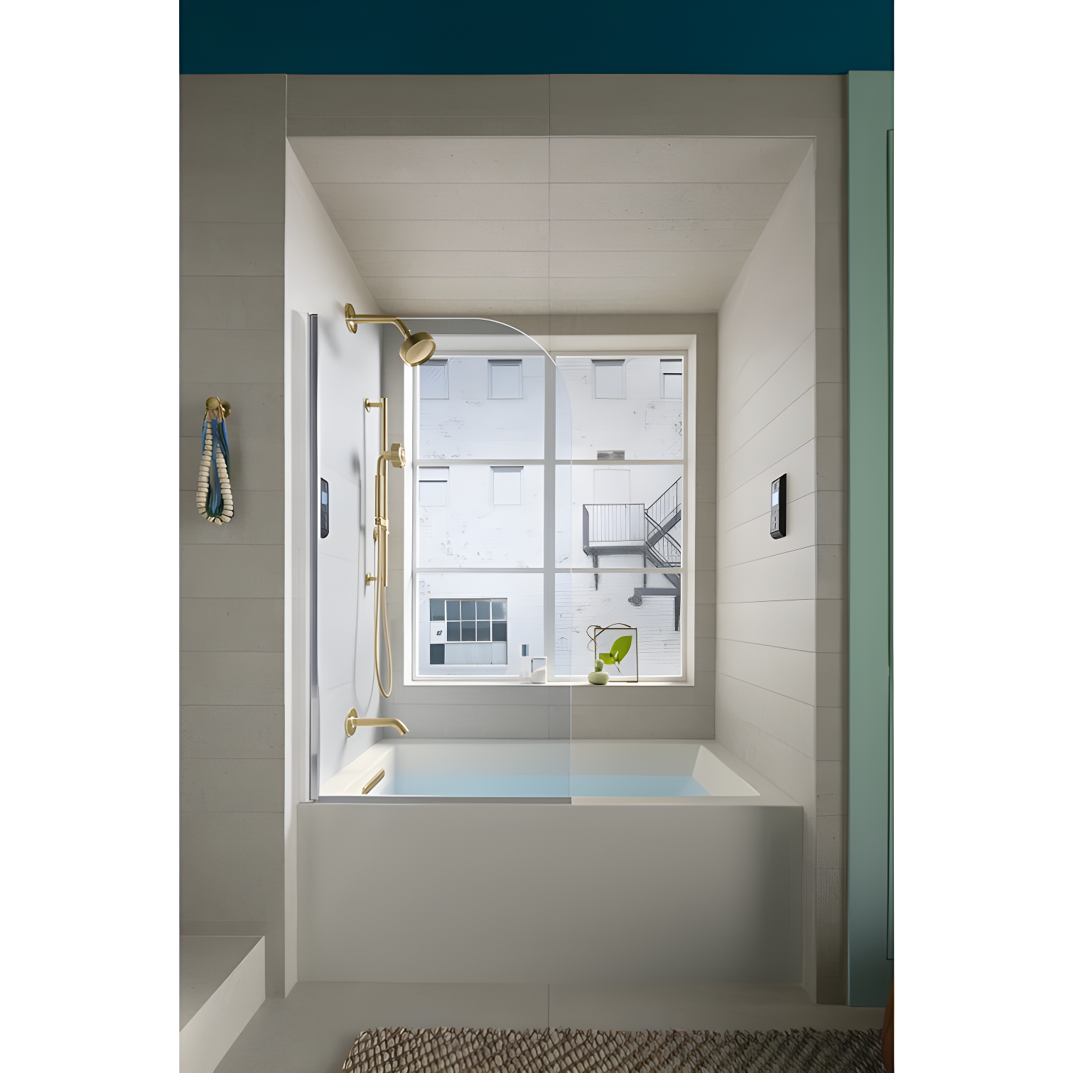 Underscore 60" x 32" Alcove Soaking Bathtub