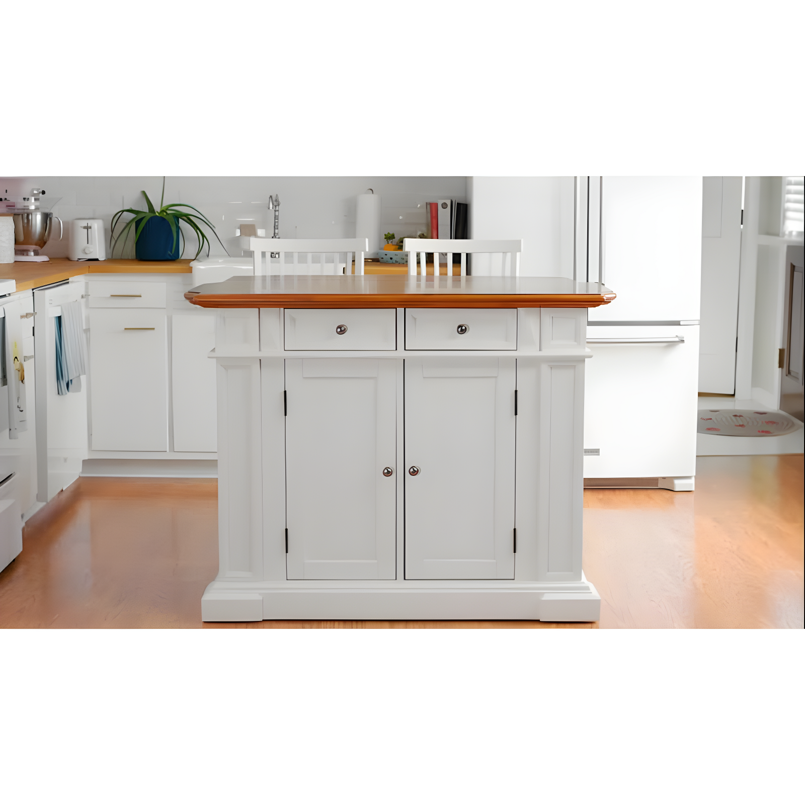 Wood Kitchen Island