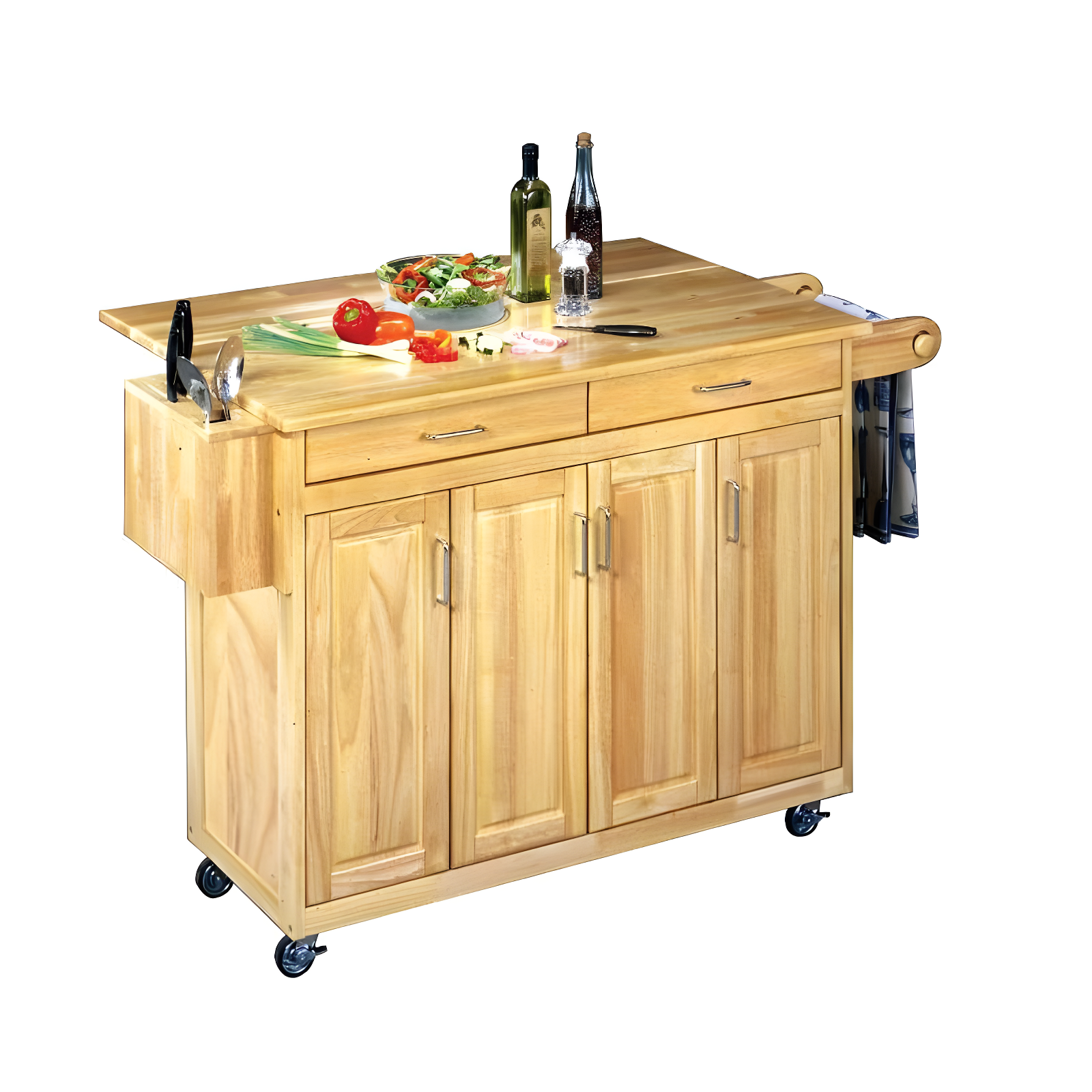 Wood Kitchen Island