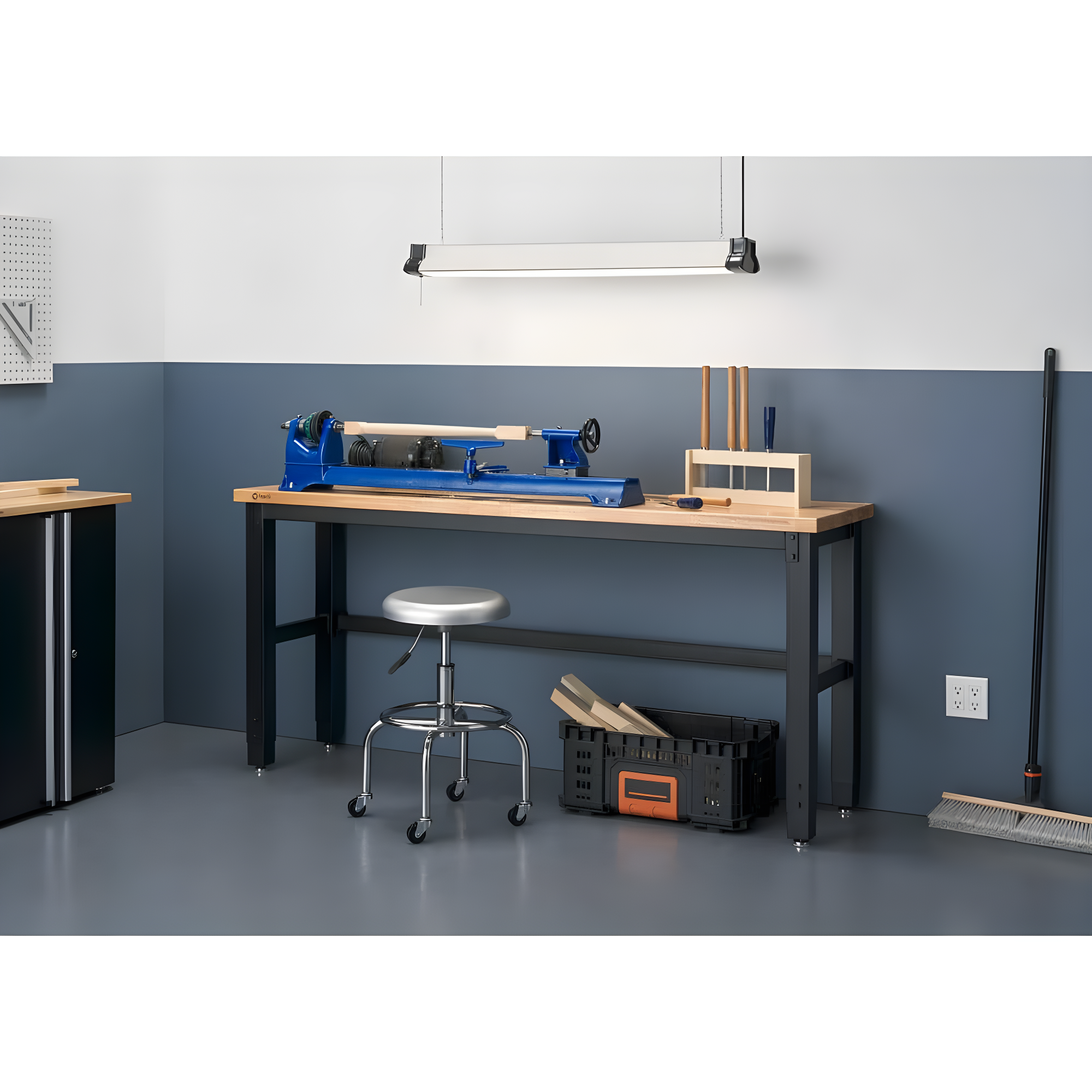 TRINITY Wood Top Work Table