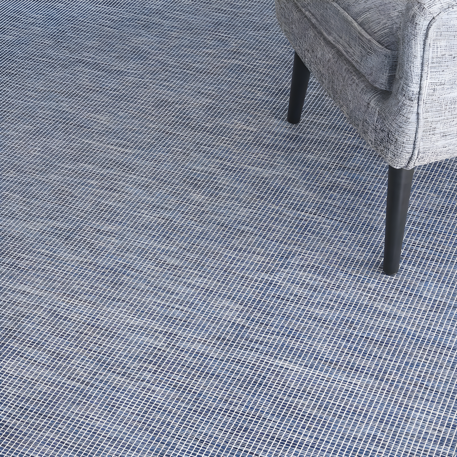 Nourison Positano POS01 Indoor/outdoor Area Rug - Navy Blue 8' x 10'
