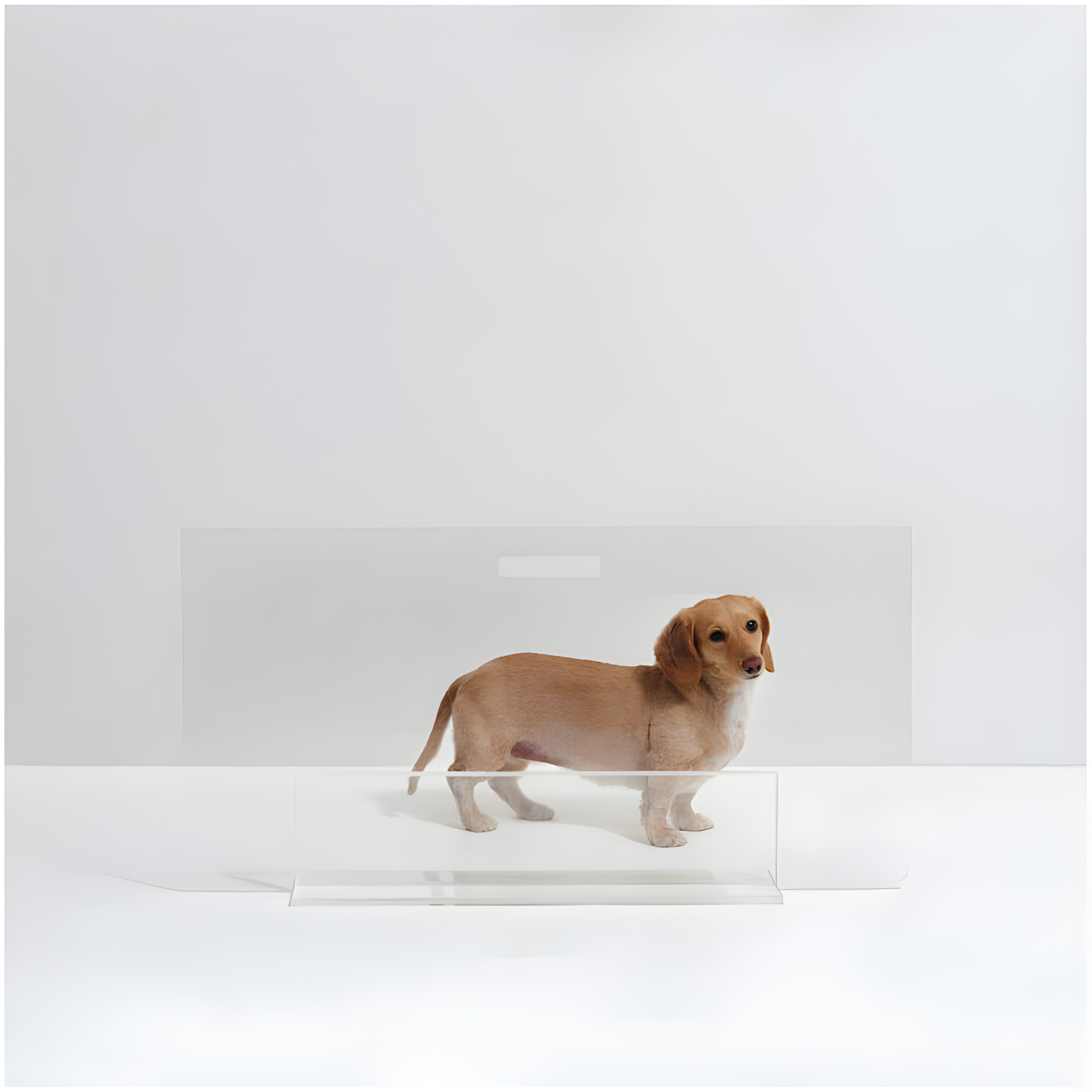 Low Clear Pet Gate Panel