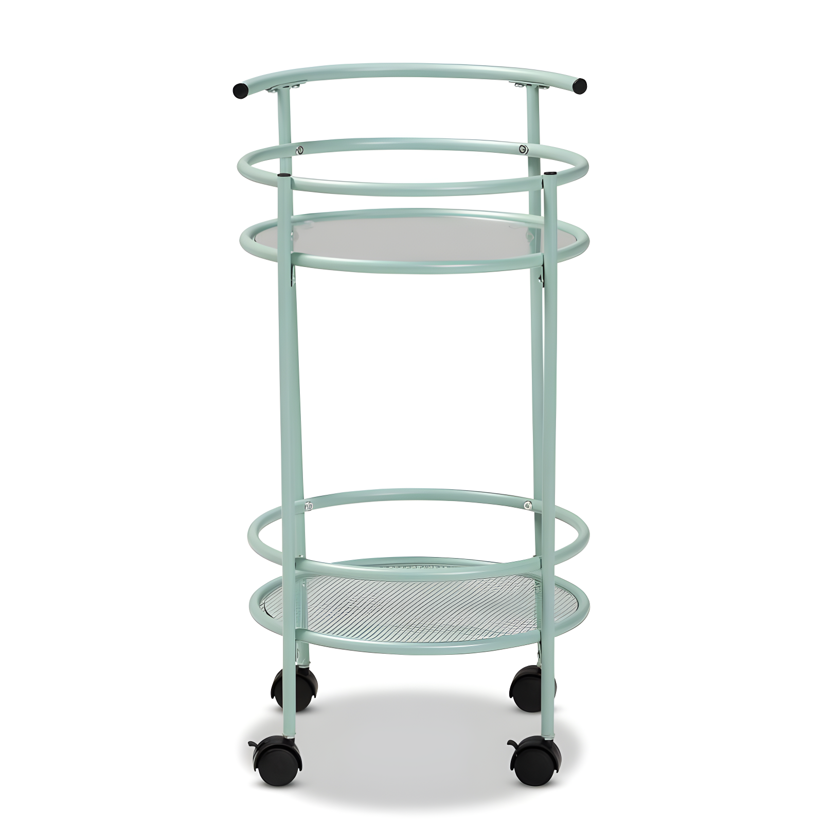 Ebern Designs Yaslynn Metal Bar Cart