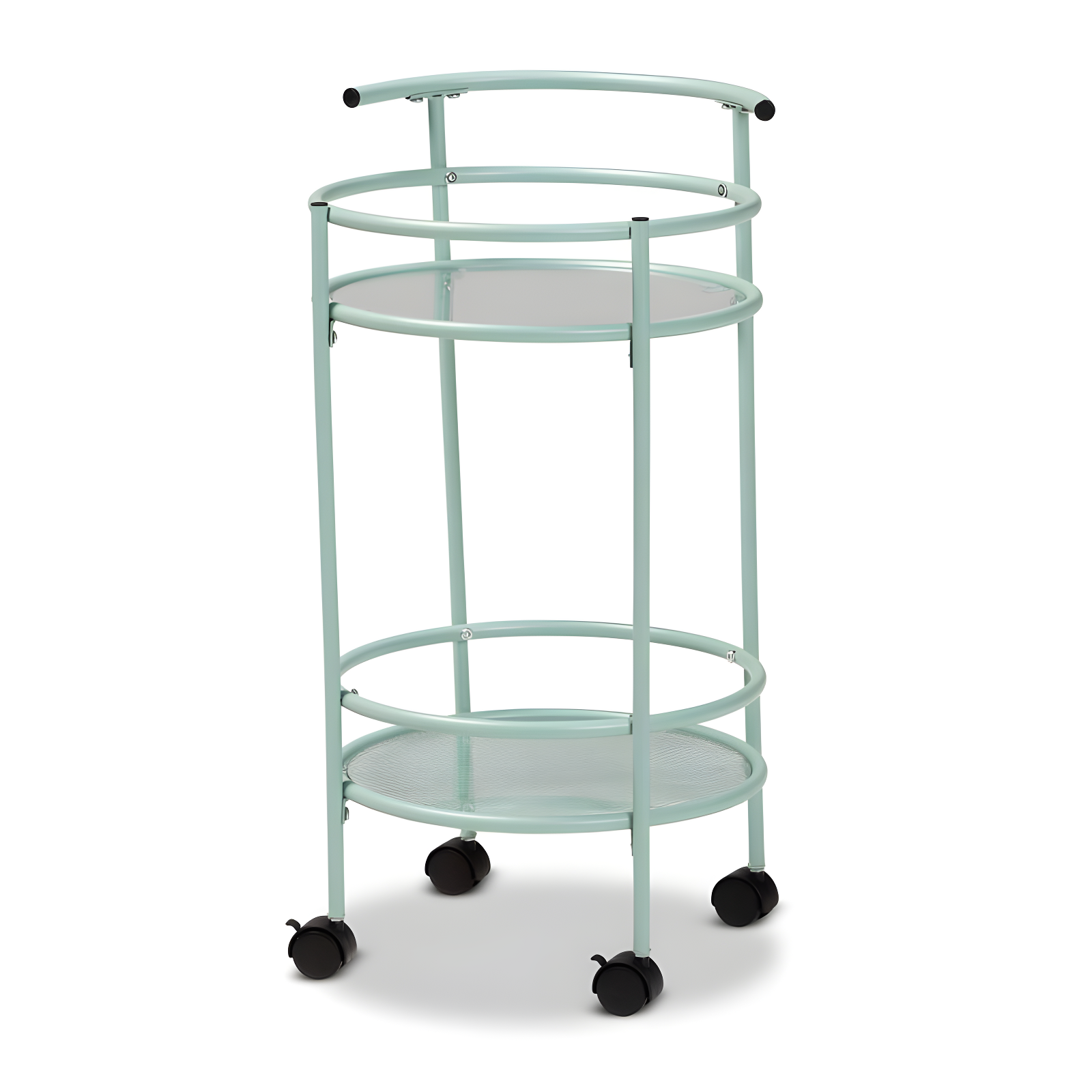 Ebern Designs Yaslynn Metal Bar Cart