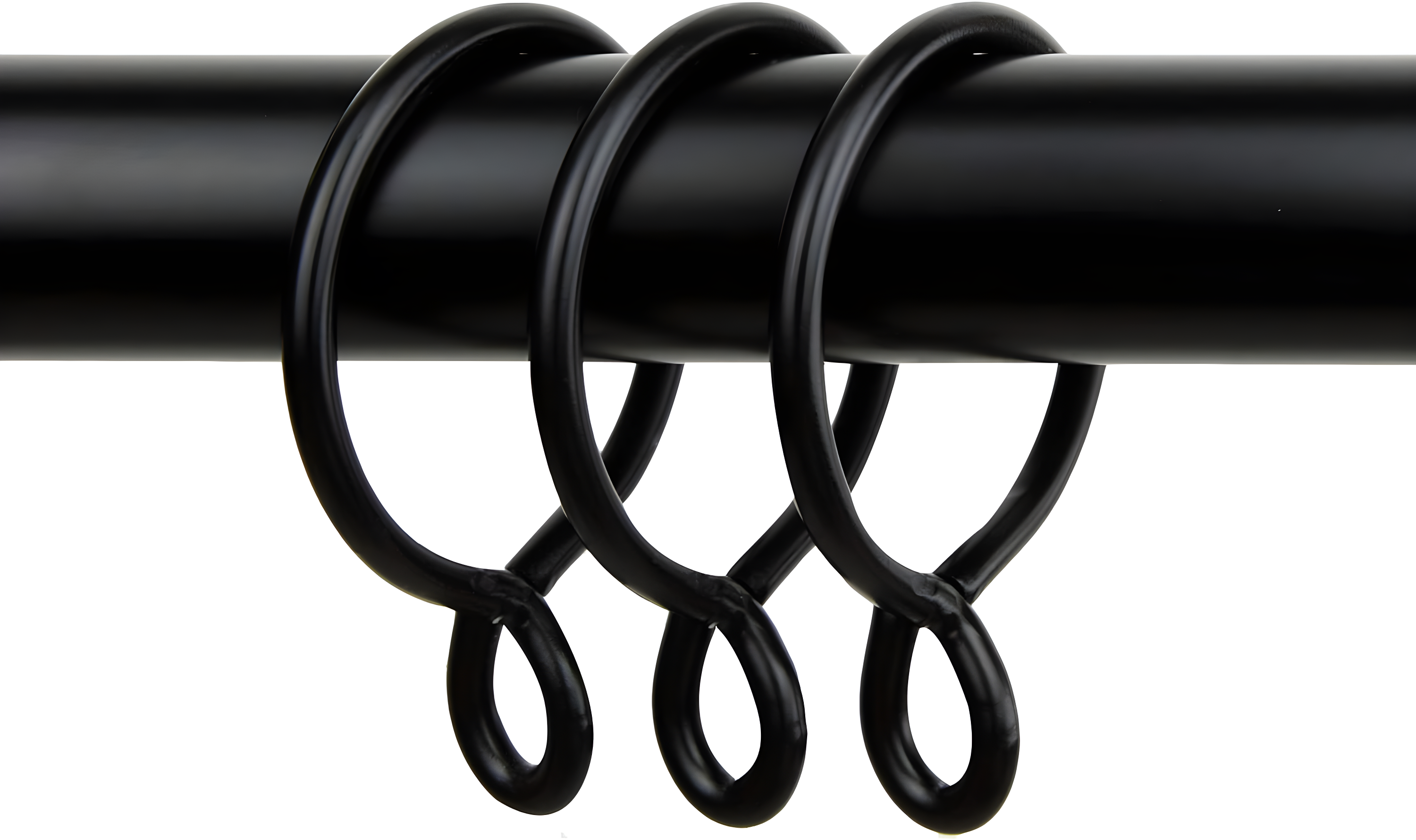 Steel Curtain Rings (Set of 10)