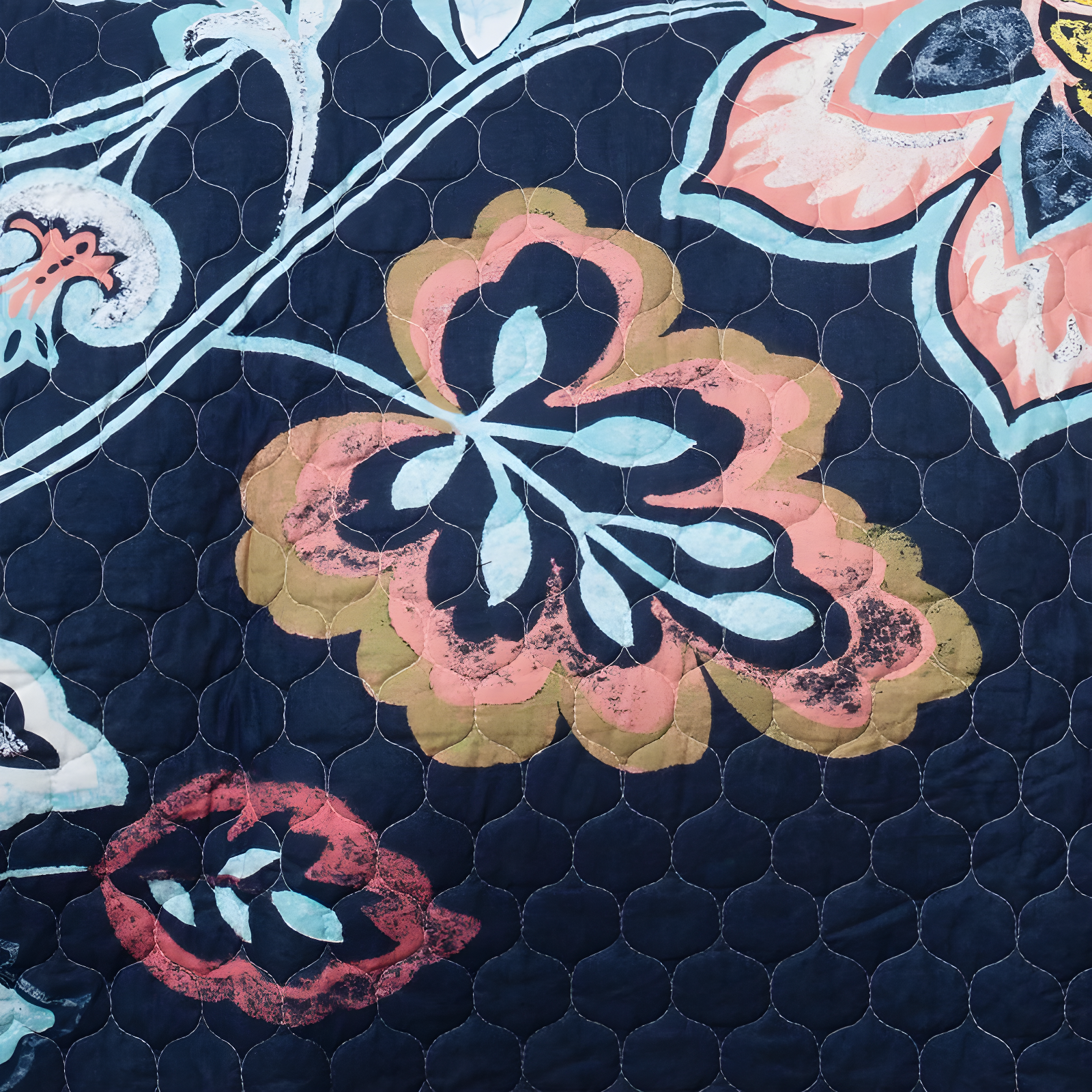 Lush Decor Aster Reversible Traditional 3 Piece Quilt Set