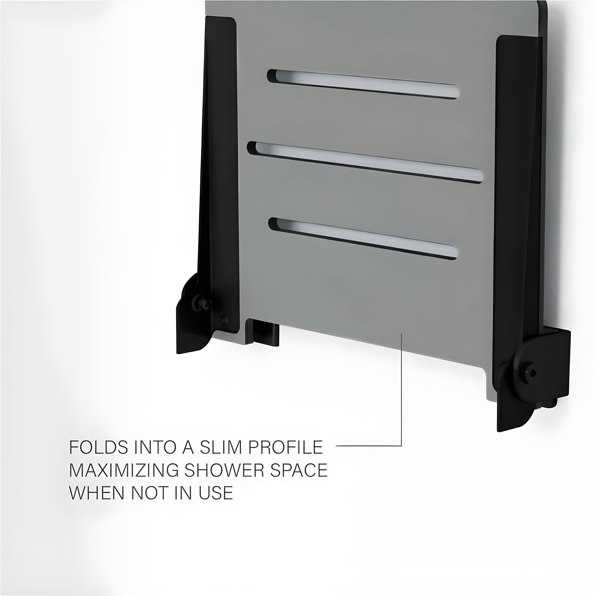 SlimLine Folding Shower Bench Seat