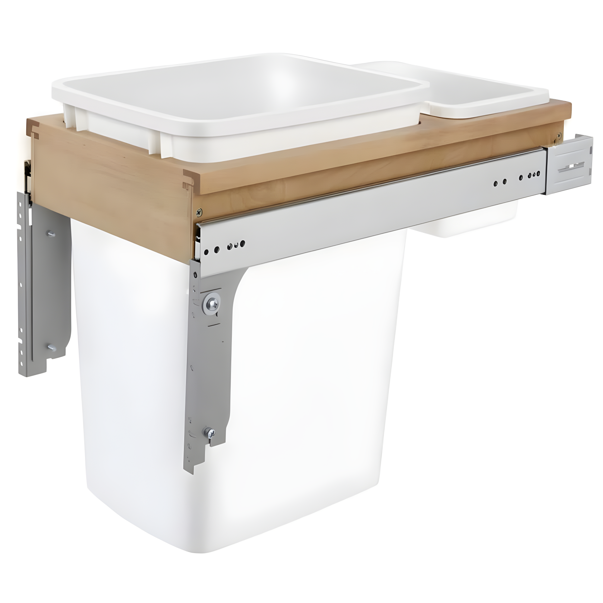 Rev-A-Shelf Rev-A-Shelf Single Pullout Top Mount Trash Can