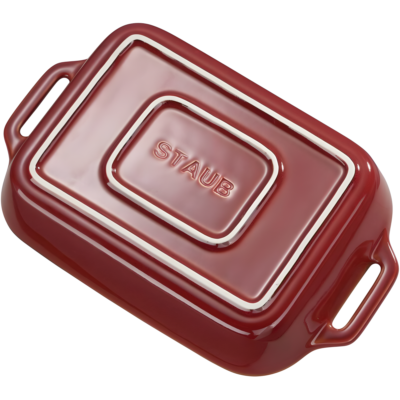 Staub ® Rustic Red 2-Piece Rectangular Baker Set