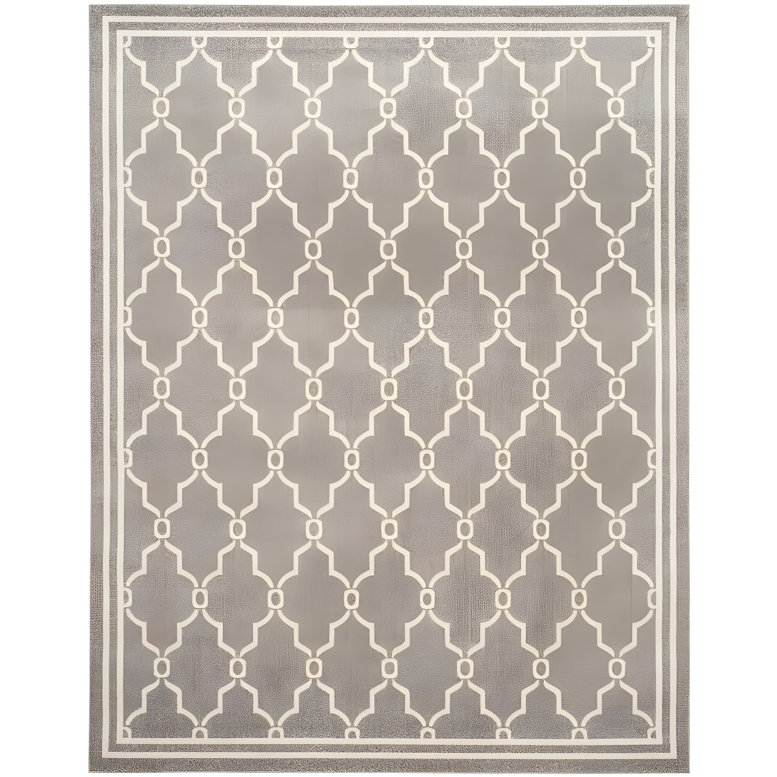 Amherst AMT414 Power Loomed Indoor Area Rug - Dark Grey/Beige - 10'x14' - Safavieh