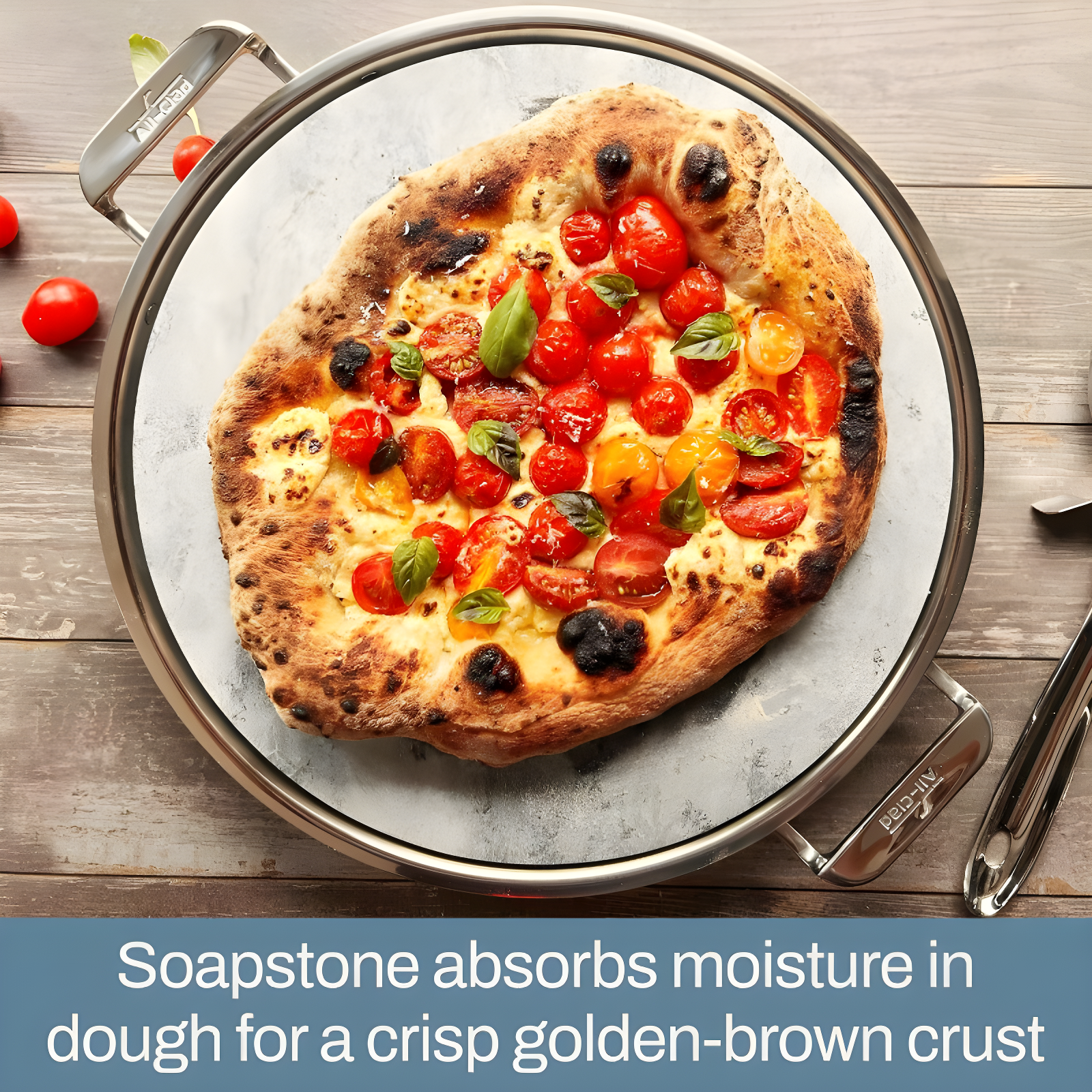 All Clad ® 3-Piece Pizza Stone Set
