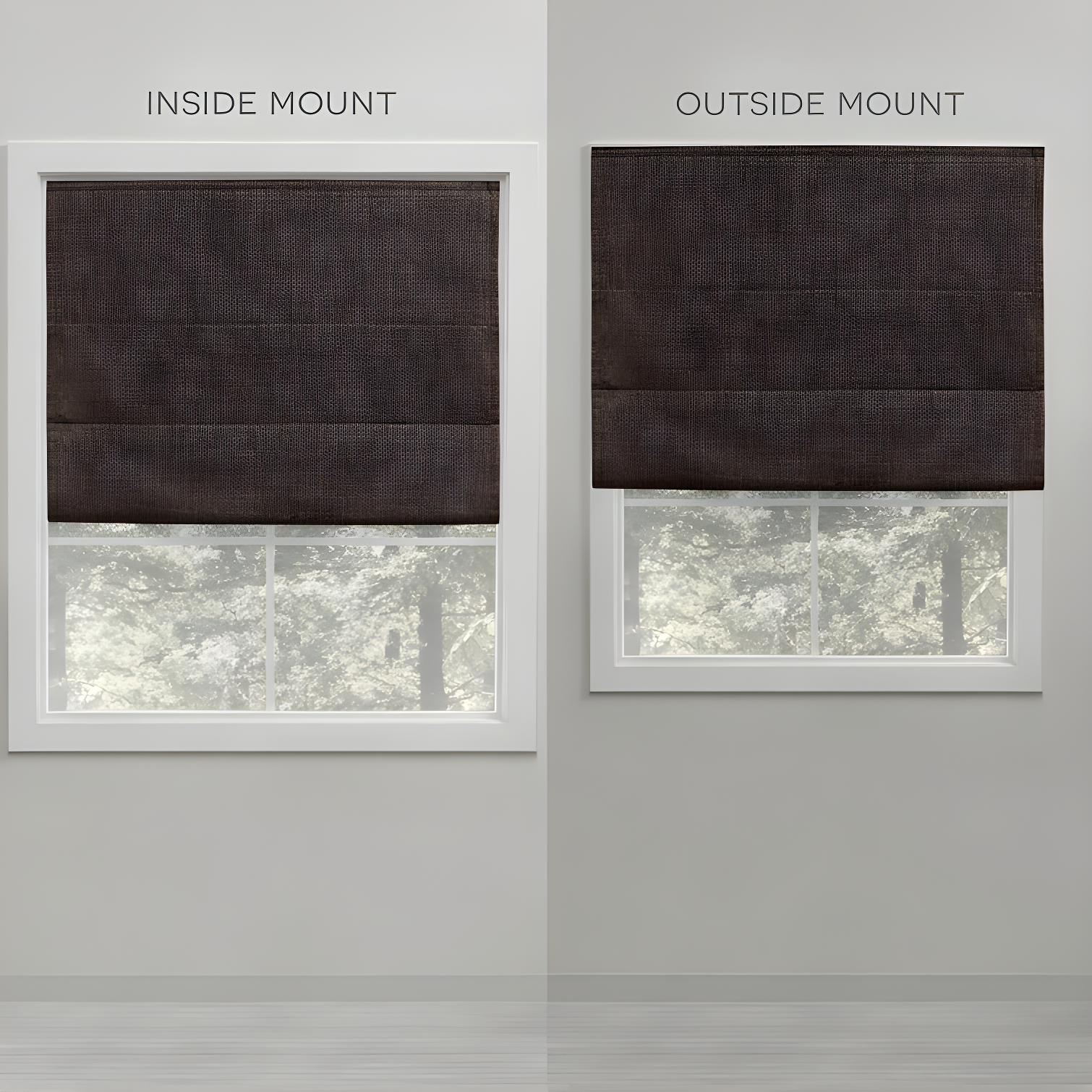 Amalgamated Textiles Exclusive Home Acadia 100% Blackout Roman Shade
