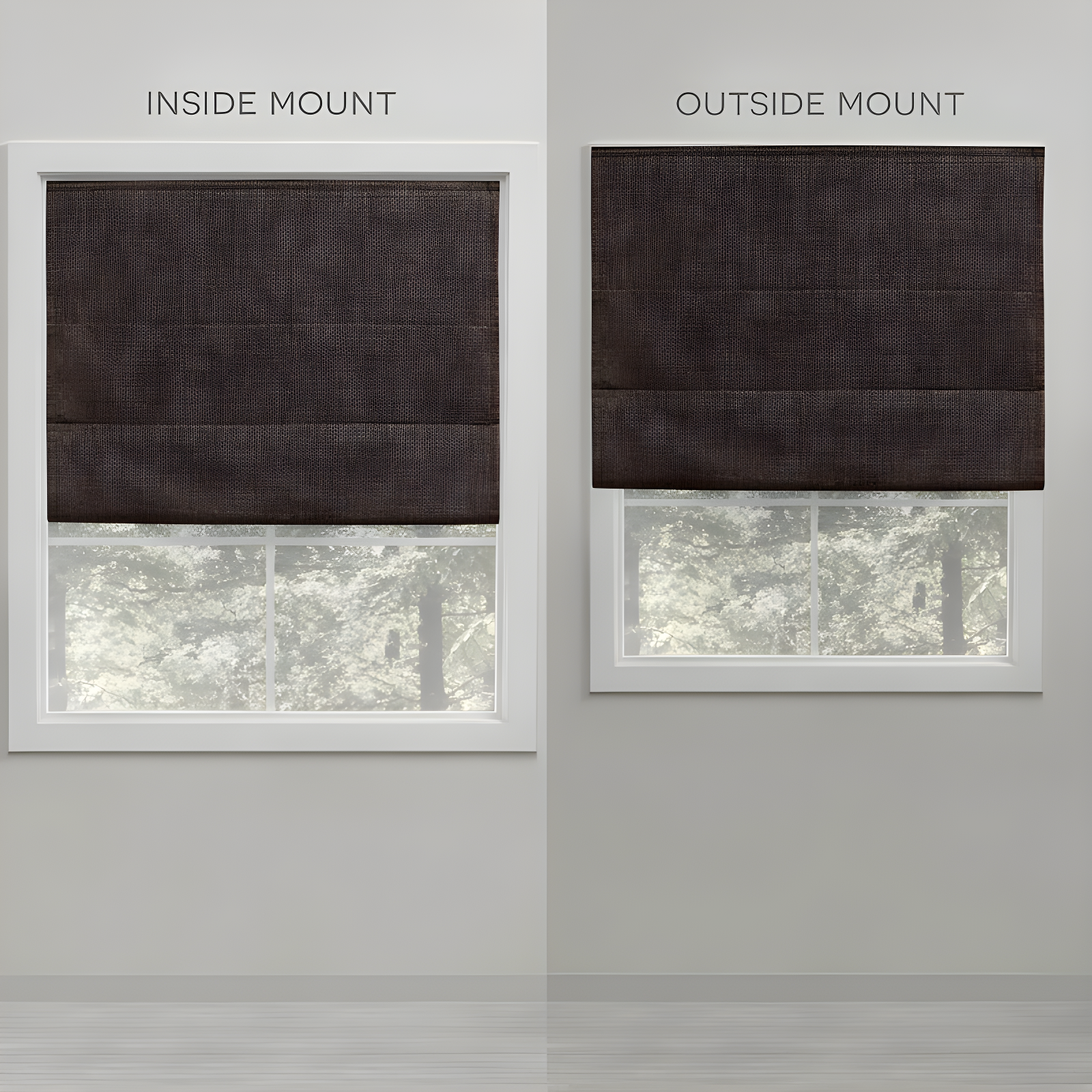 Amalgamated Textiles Exclusive Home Acadia 100% Blackout Roman Shade