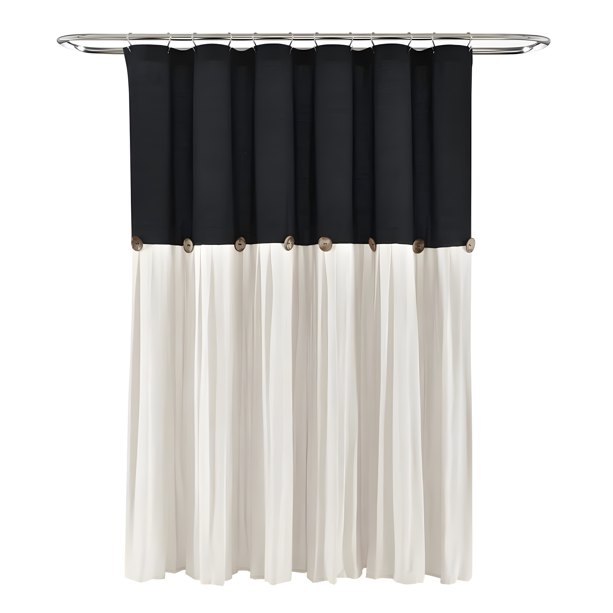 Lush Decor Beckham Shower Curtain