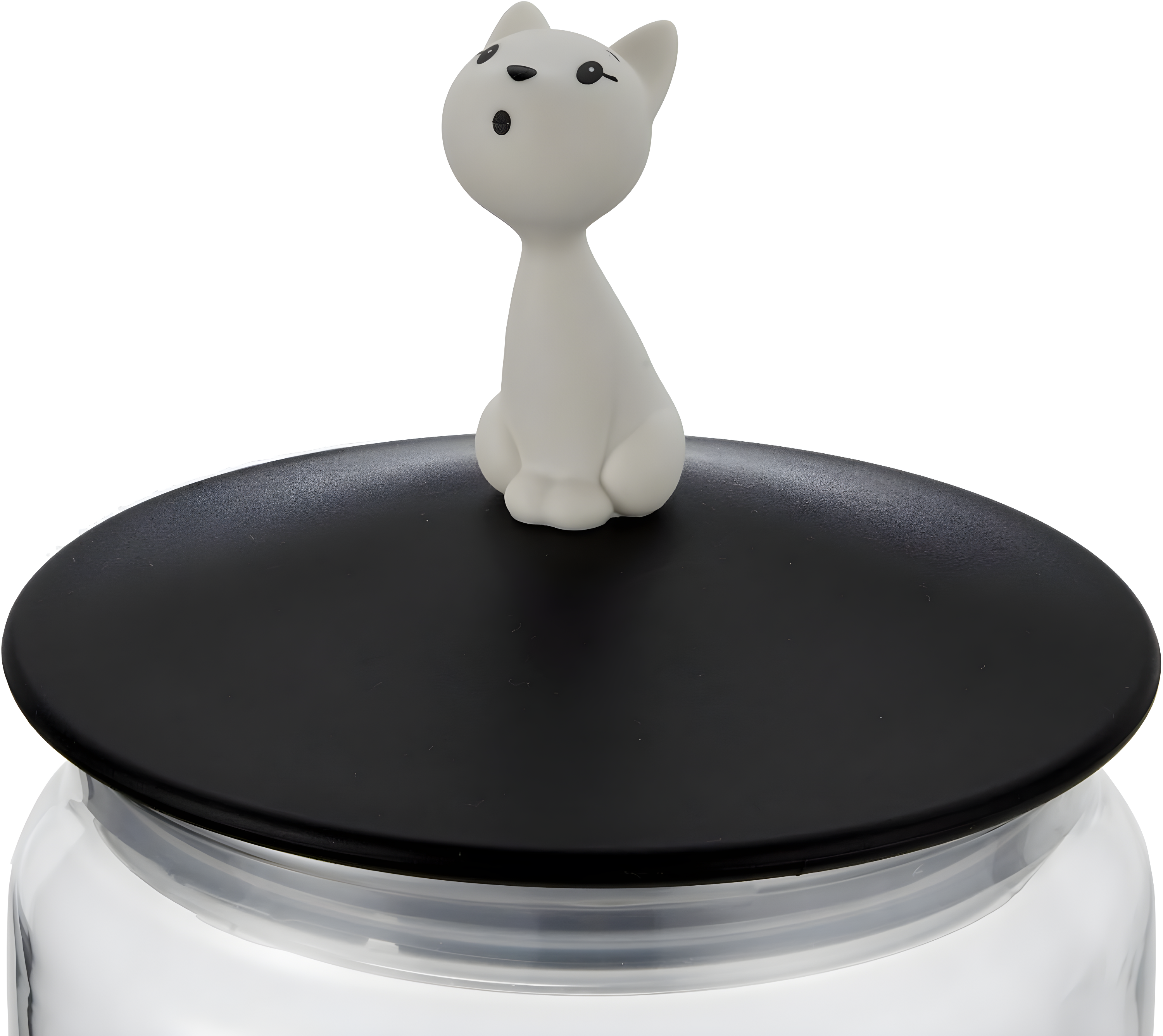 Alessi Miò 1.6 Lb. Pet Treat Jar With Snap On Lid