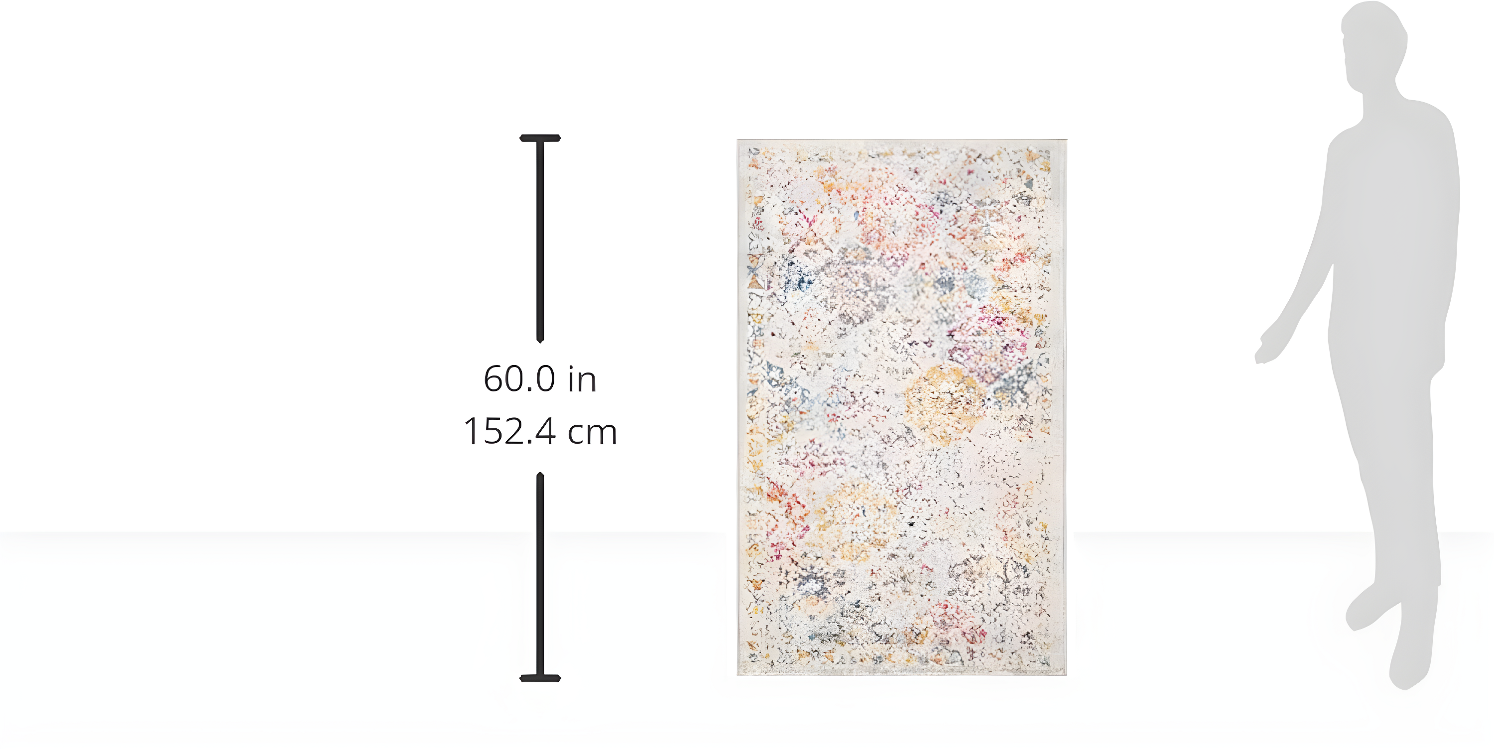 Madison MAD611 Power Loomed Indoor Accent Rug - Grey/Gold - 3'x5' - Safavieh