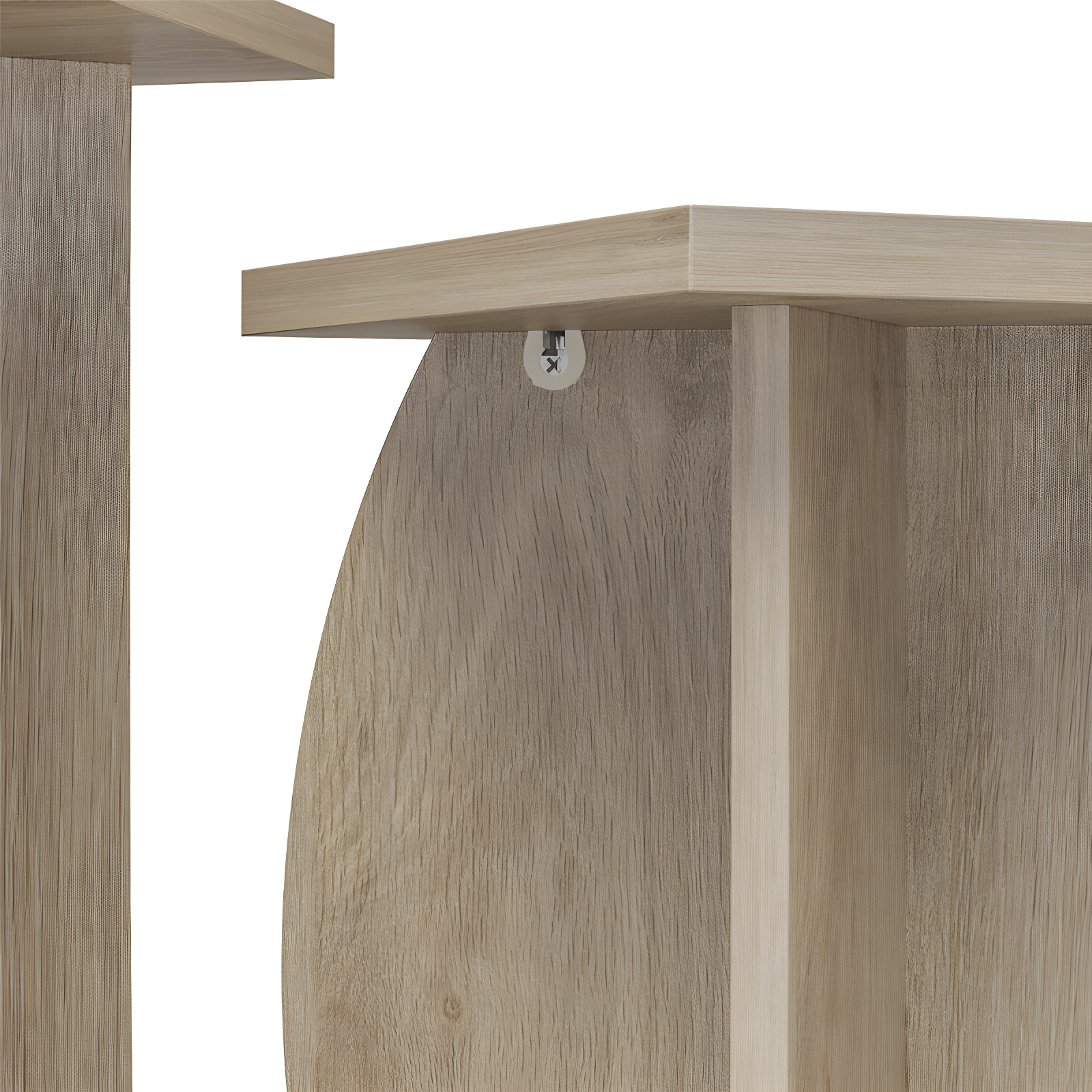 Novogratz Voler Pedestal Nesting Tables