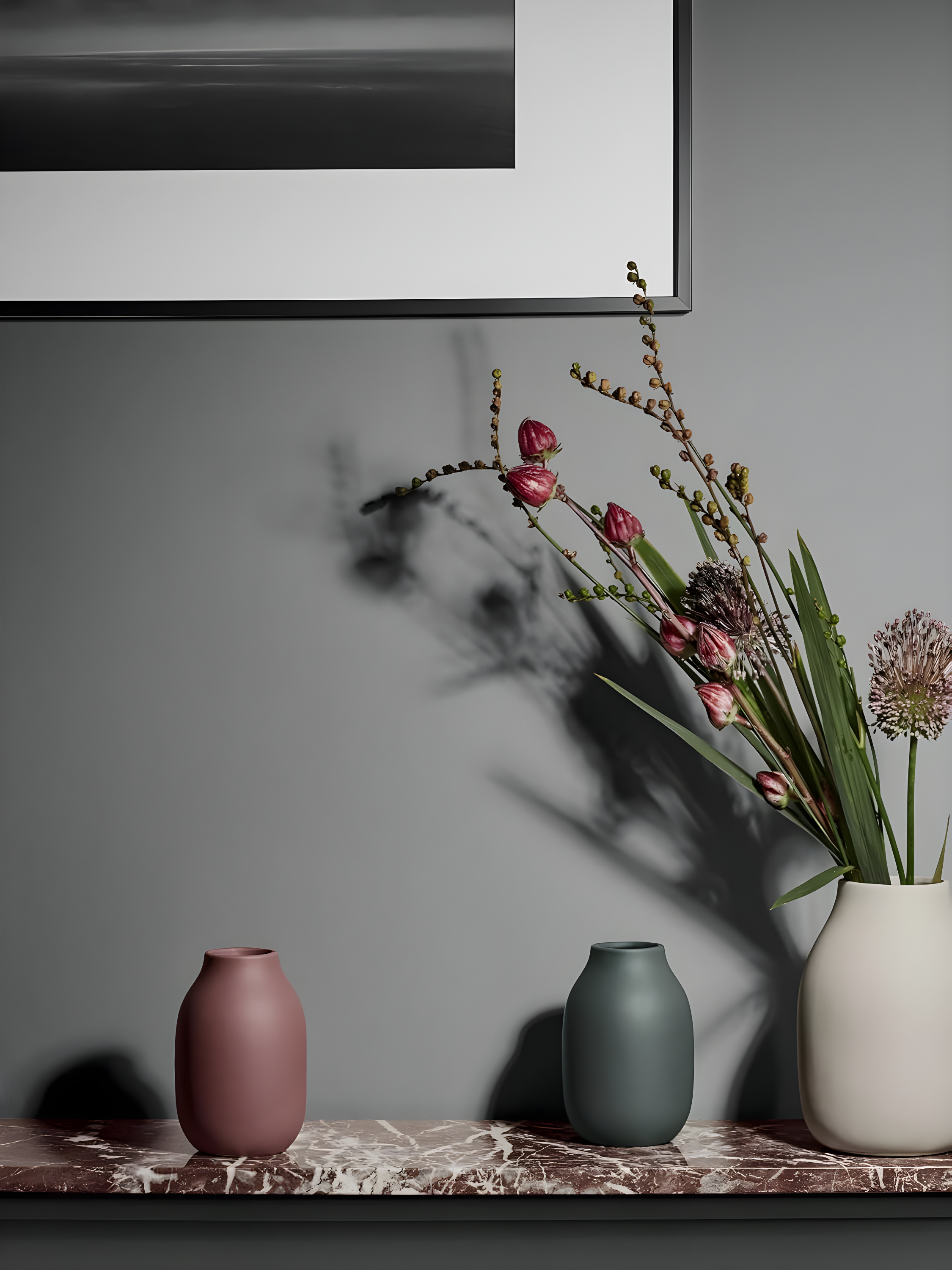 COLORA Porcelain Table Vase