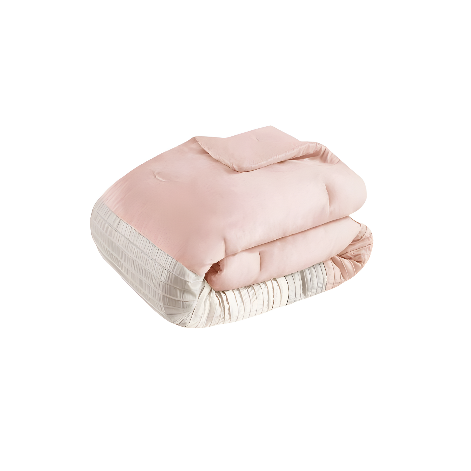 Madison Park Amherst 7 Piece Striped and Pleated Comforter Set & Reviews | Wayfair