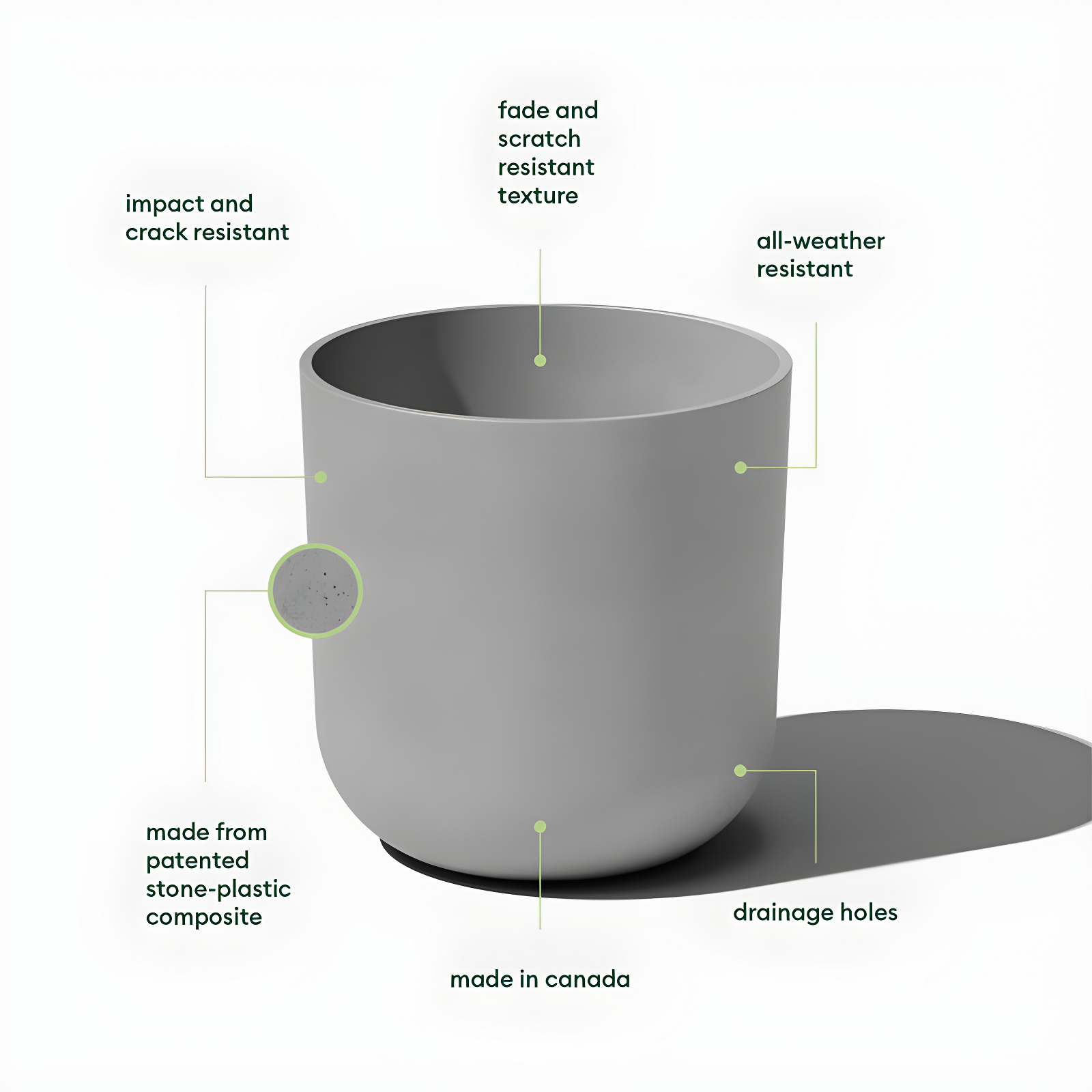 Mason Series Kona Planter