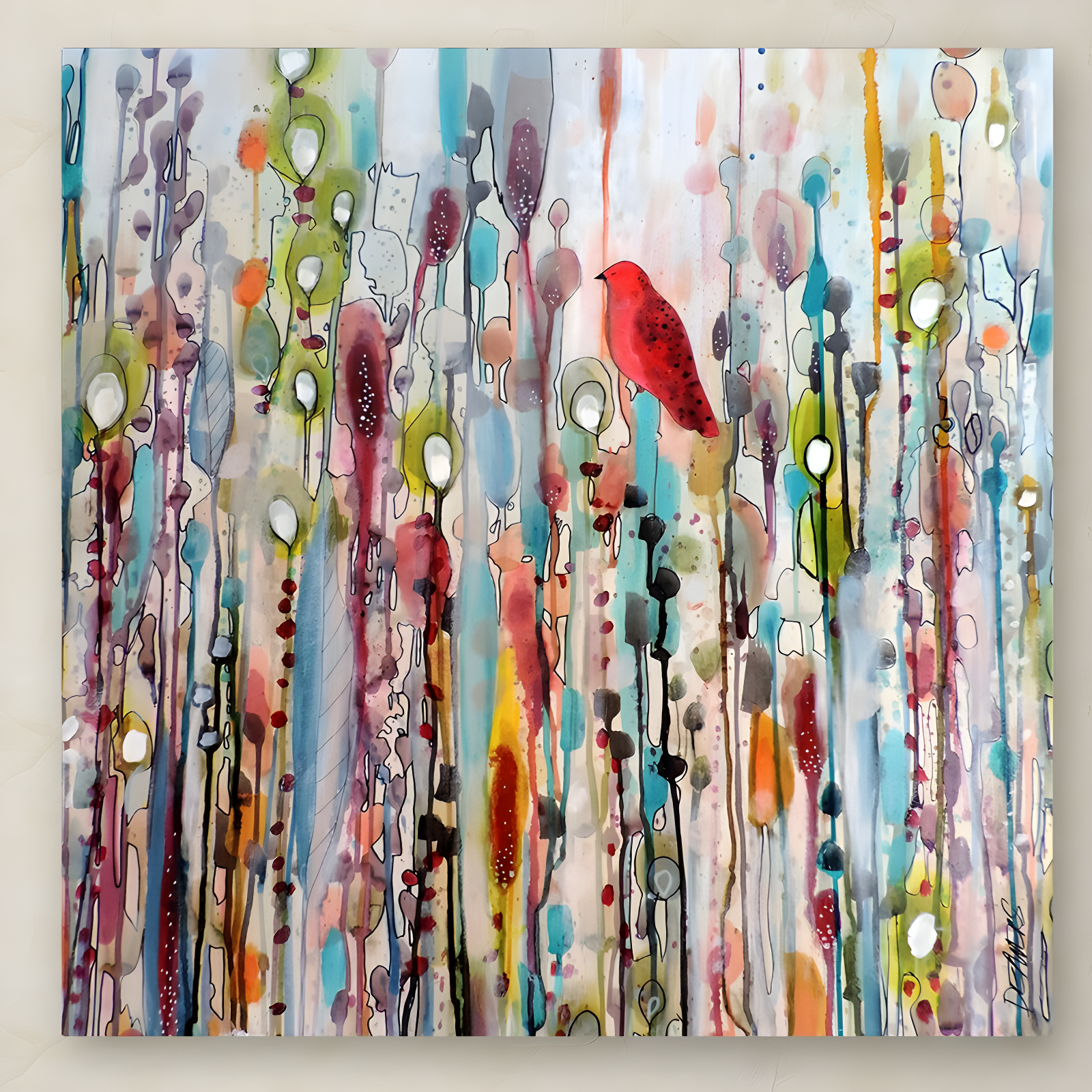 Trademark Fine Art Sylvie Demers " La Vie Comme Un Passage " by Sylvie Demers