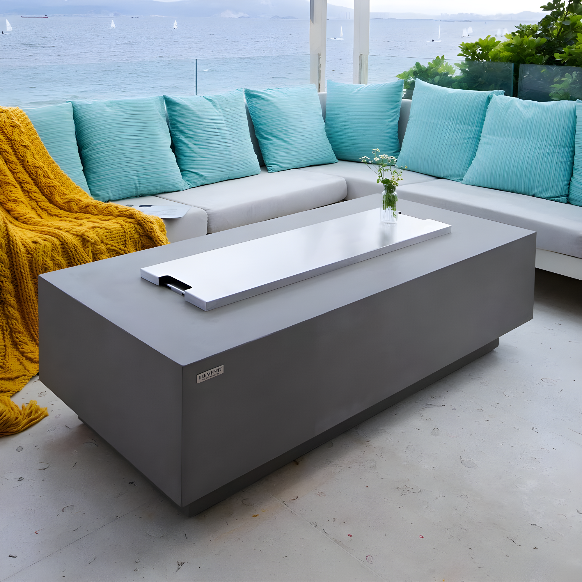 Granville Concrete Fire Table