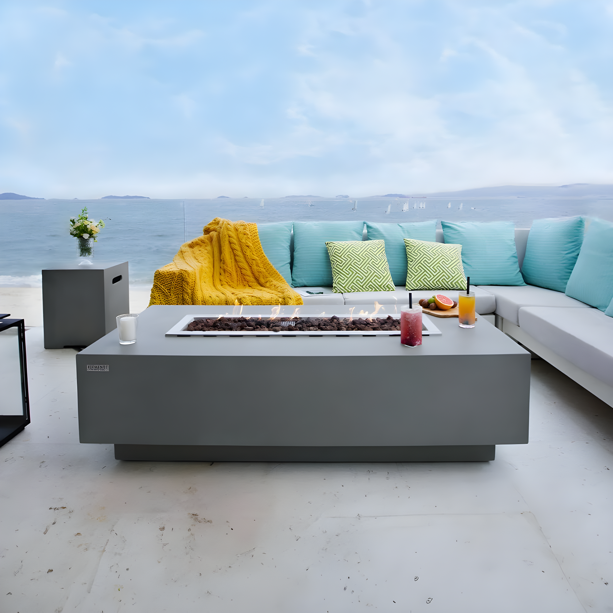 Granville Concrete Fire Table
