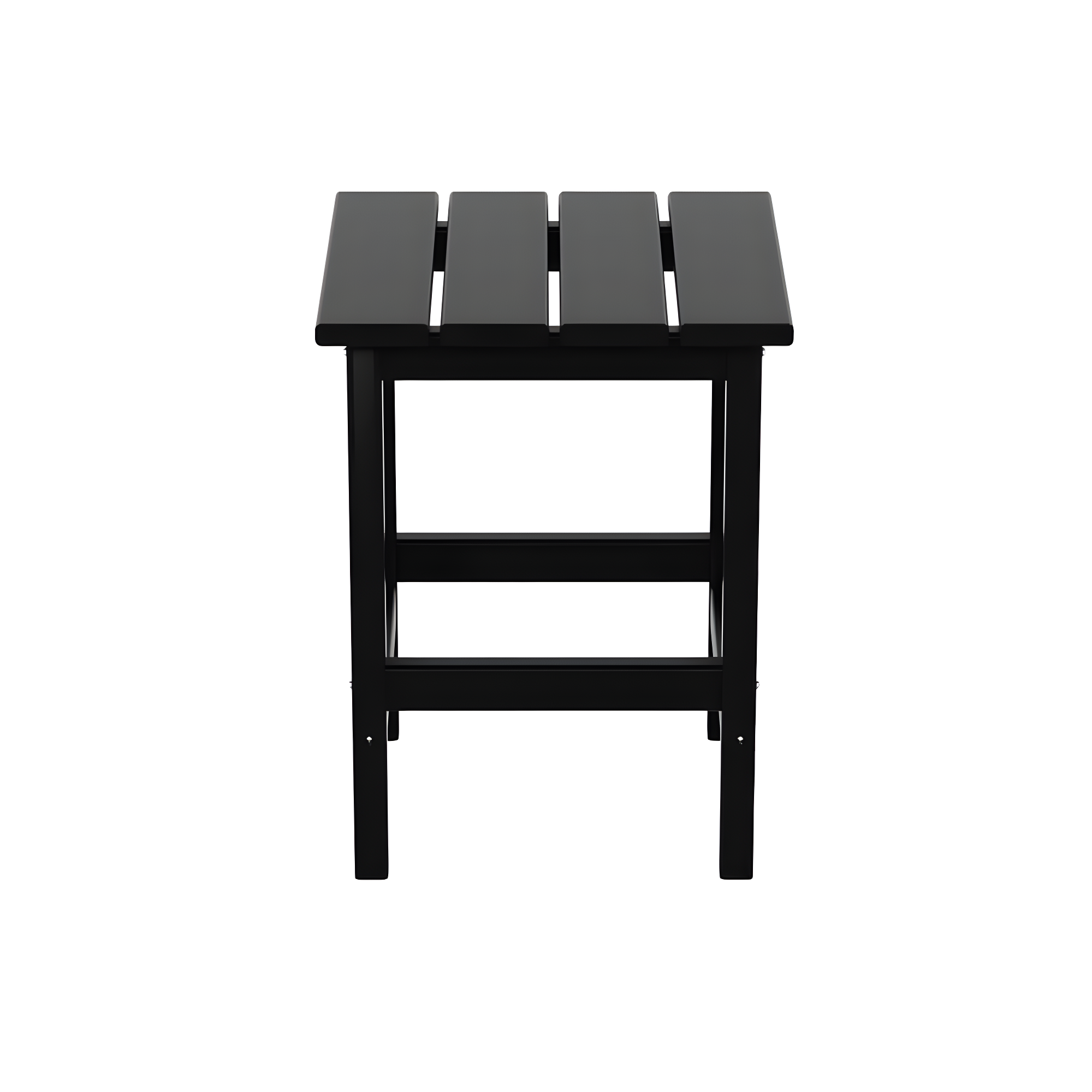 Westin Outdoor Patio Plastic Side Accent Table, Black