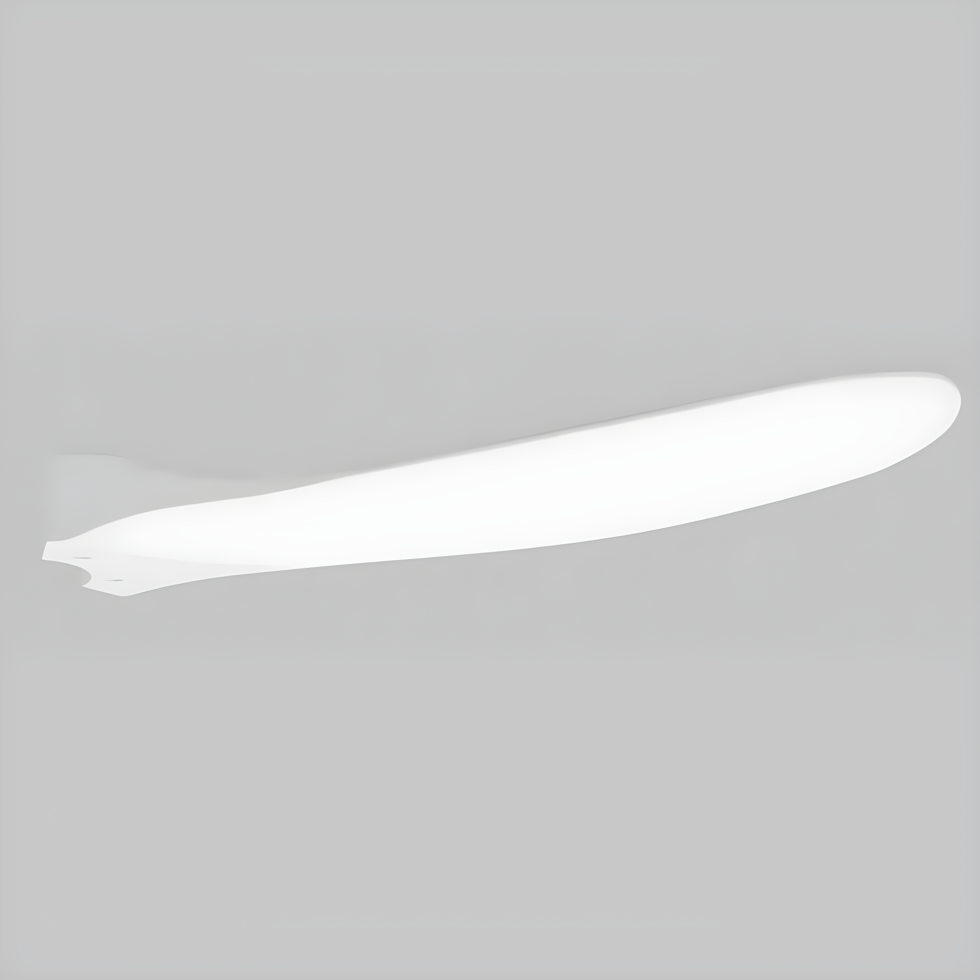 Monte Carlo 3MAVR60RZWBBS 60" Maverick - Matte White With Burnished Brass