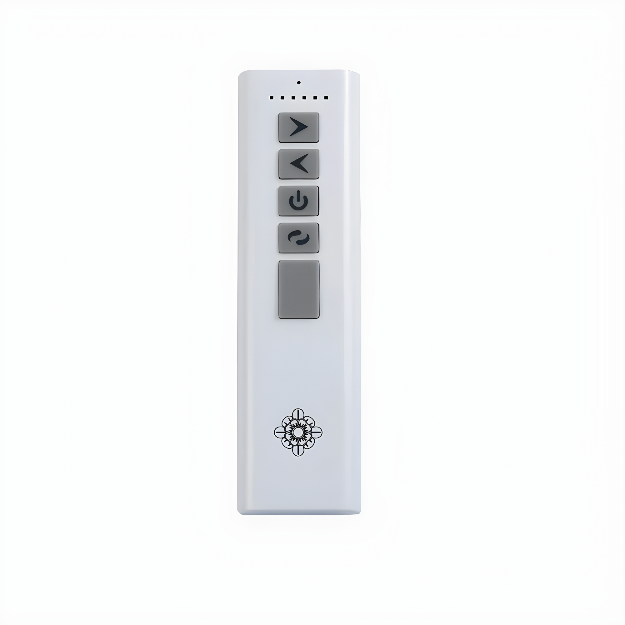 Monte Carlo 3MAVR60RZWBBS 60" Maverick - Matte White With Burnished Brass