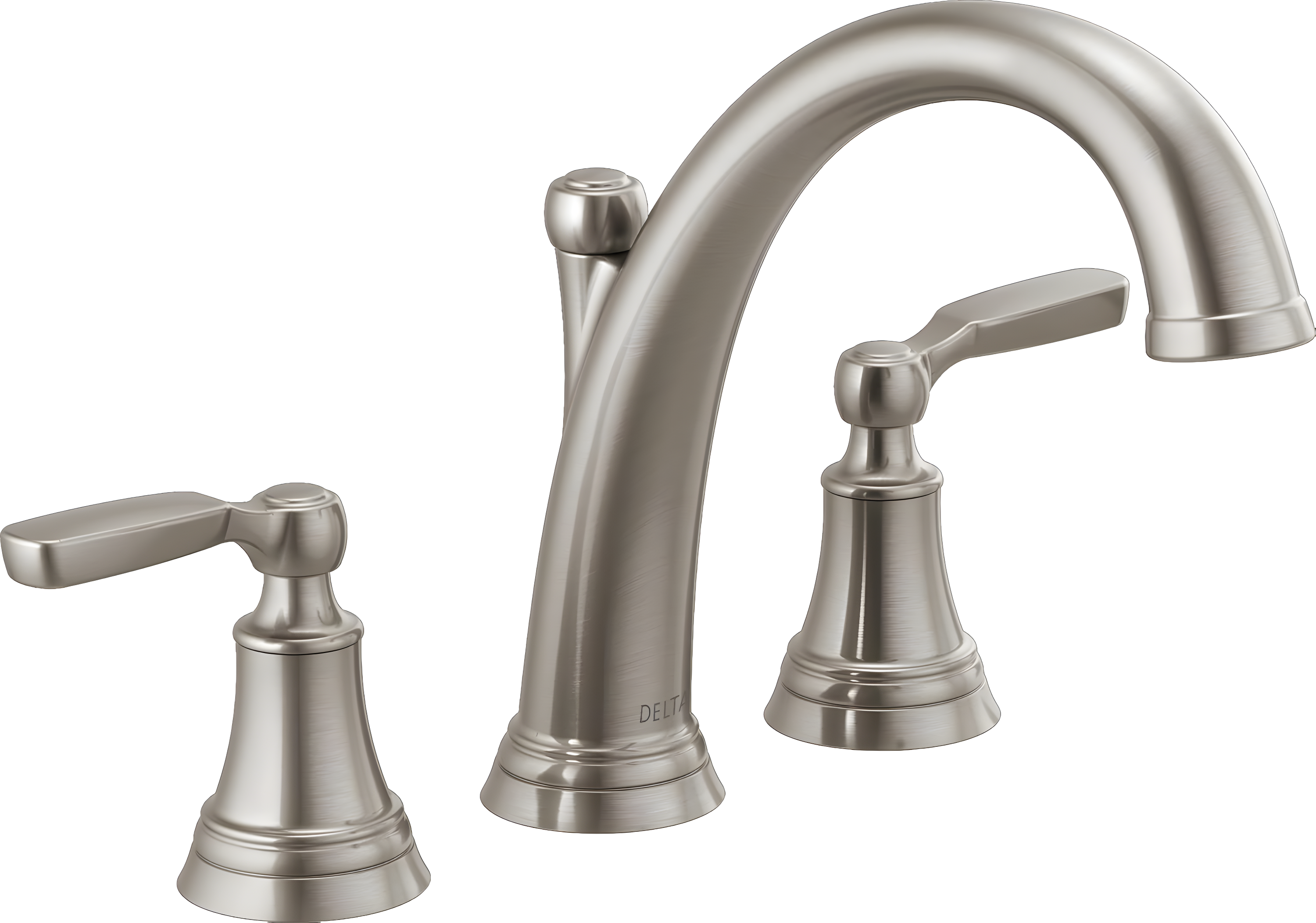 Double Handle Deck Mounted Roman Tub Faucet Trim