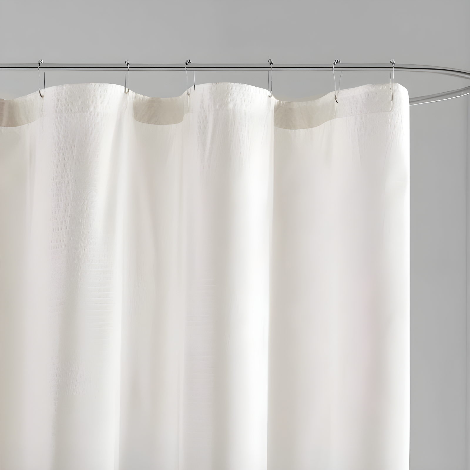 Madison Park Ara Ombre Printed Seersucker Single Shower Curtain