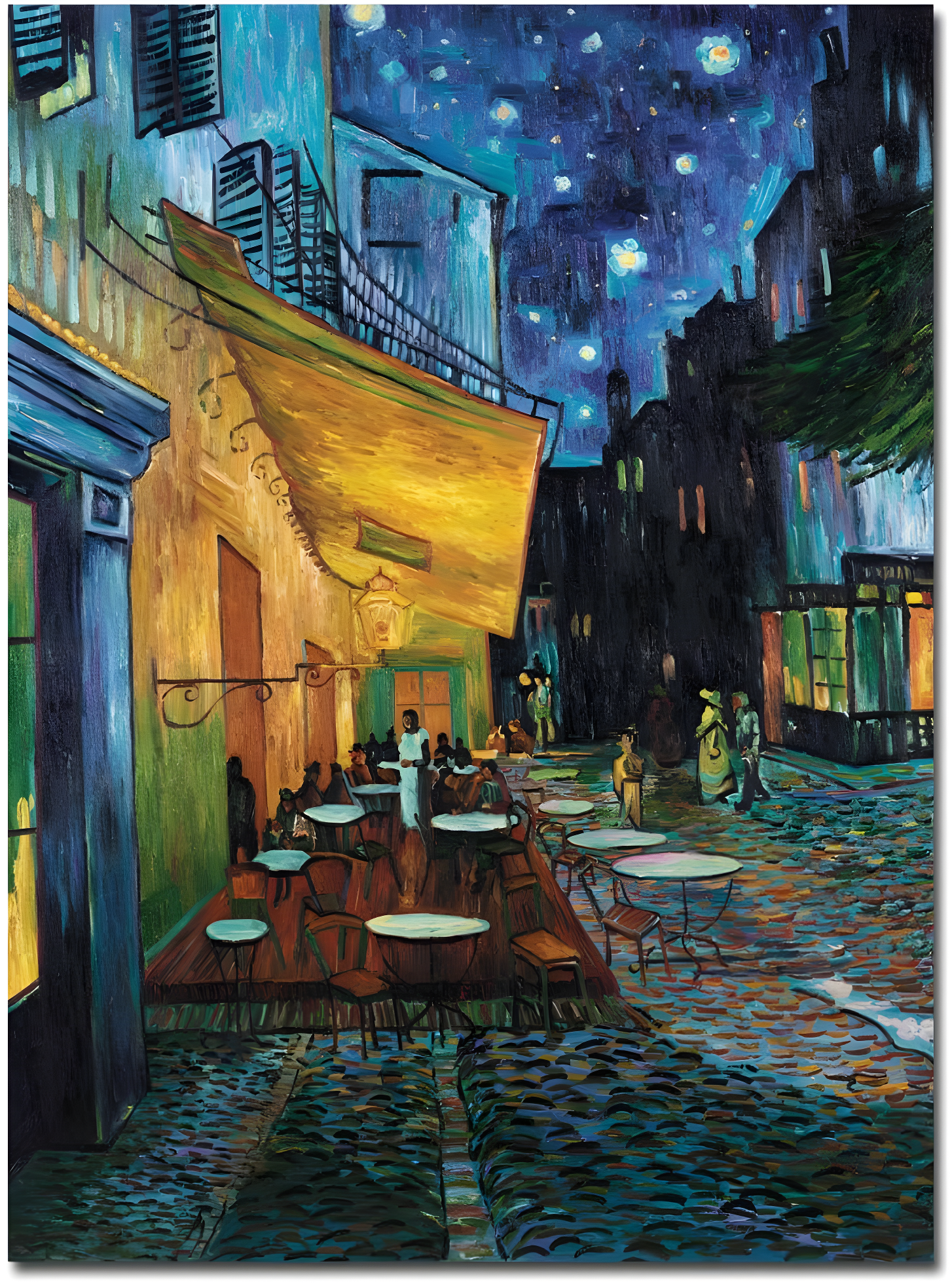 Charlton Home® " Cafe Terrace " by Vincent Van Gogh