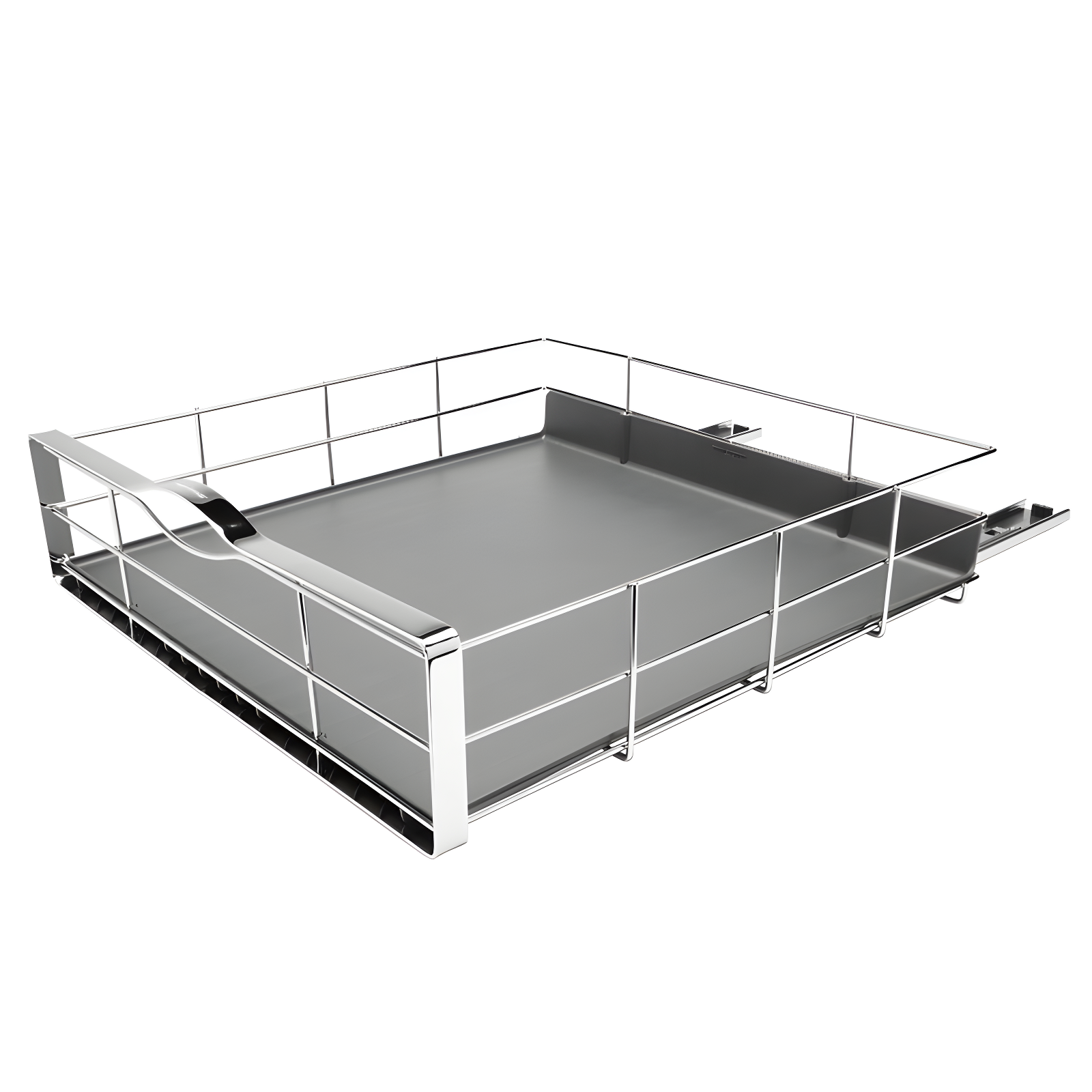 simplehuman Simplehuman Pull-Out Cabinet Organizer, Heavy-Gauge Steel Frame