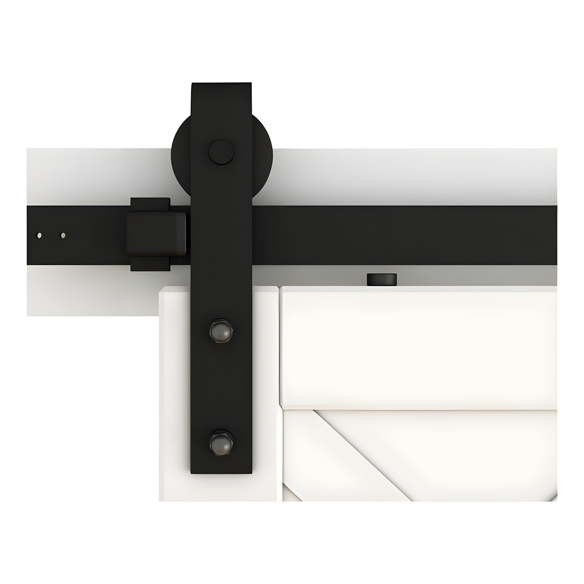 National Hardware 72" Designer Interior Barn Door Kit with Soft Close
