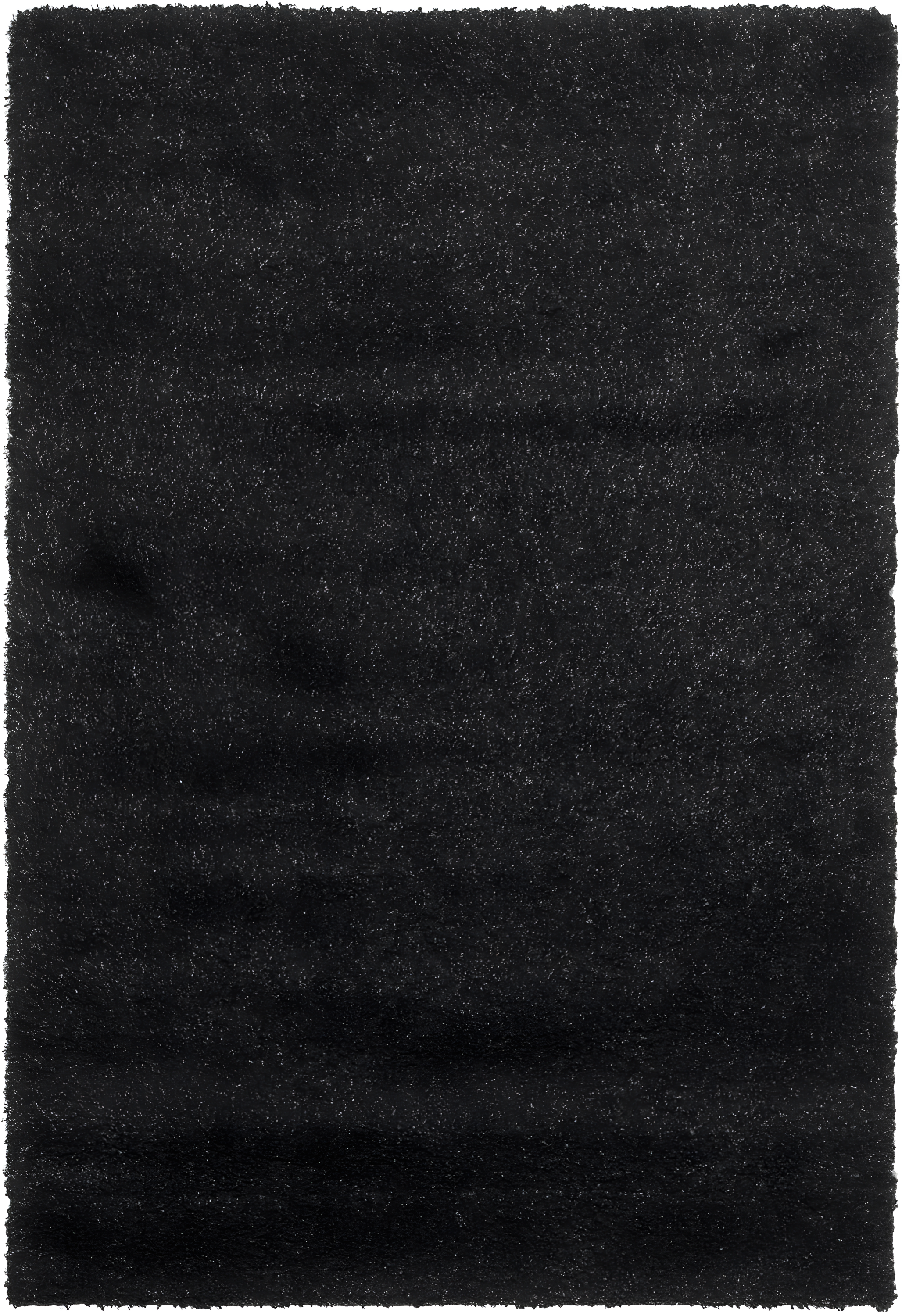 Shag SG151 Power Loomed Indoor Area Rug - Black/Ivory - 4'x6' - Safavieh.