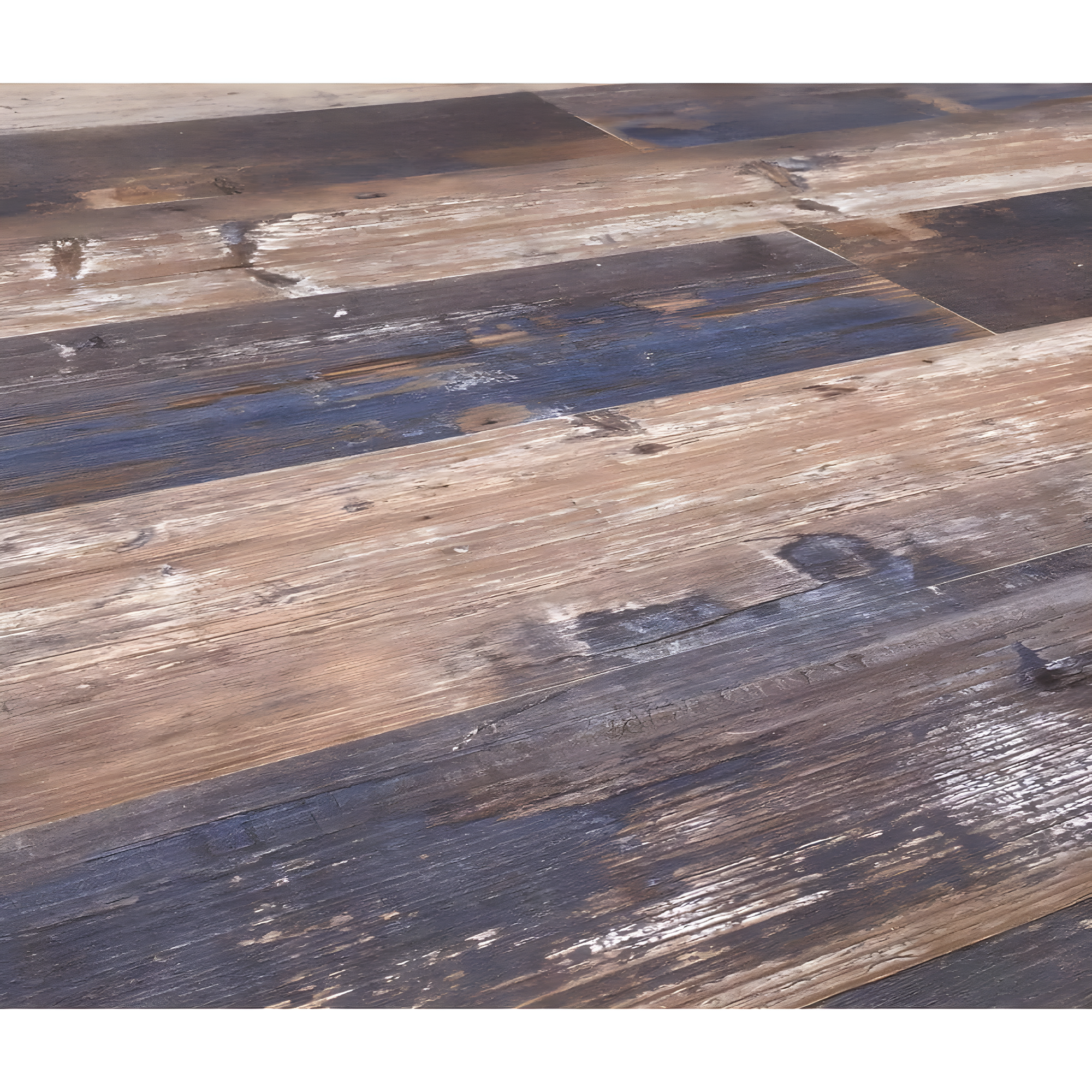 DecoProducts Colors Glue Down Floor and Wall DIY Multi-Tonal Style 6" x 36" x 2mm Luxury Vinyl Plank