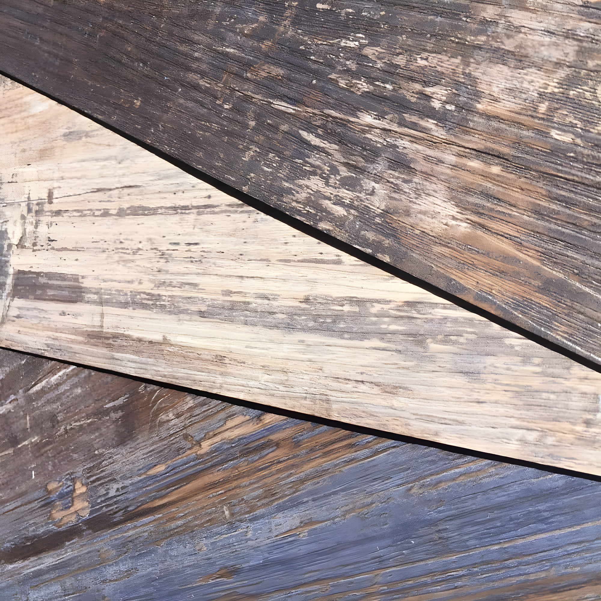 DecoProducts Colors Glue Down Floor and Wall DIY Multi-Tonal Style 6" x 36" x 2mm Luxury Vinyl Plank