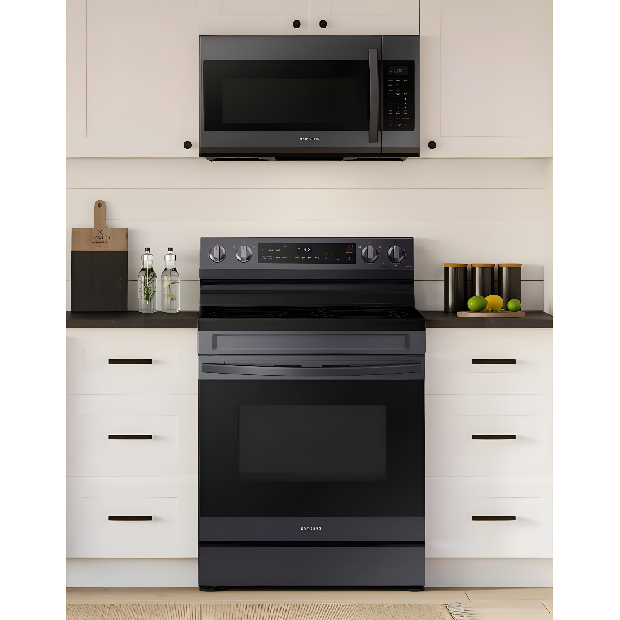 6.3 cu. ft. Smart Freestanding Electric Range with No-Preheat Air Fry & Convection